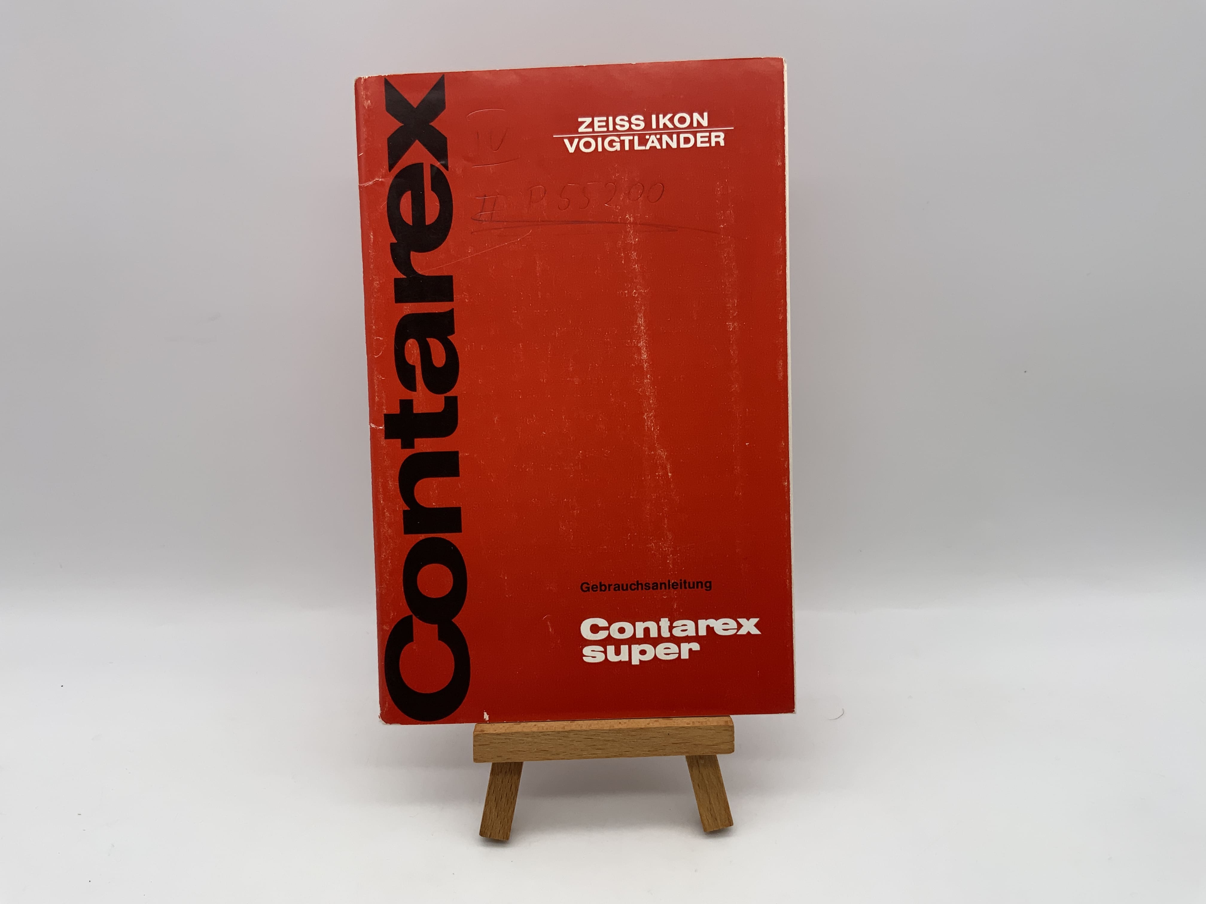 Manuel d'utilisation Zeiss Ikon Contarex Super - Instructions d'utilisation (allemand)