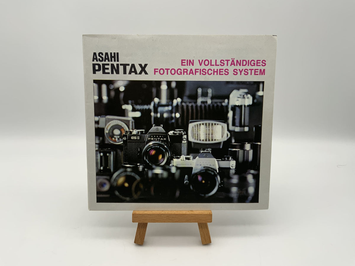Brochure du système photographique complet Asahi Pentax (allemand)