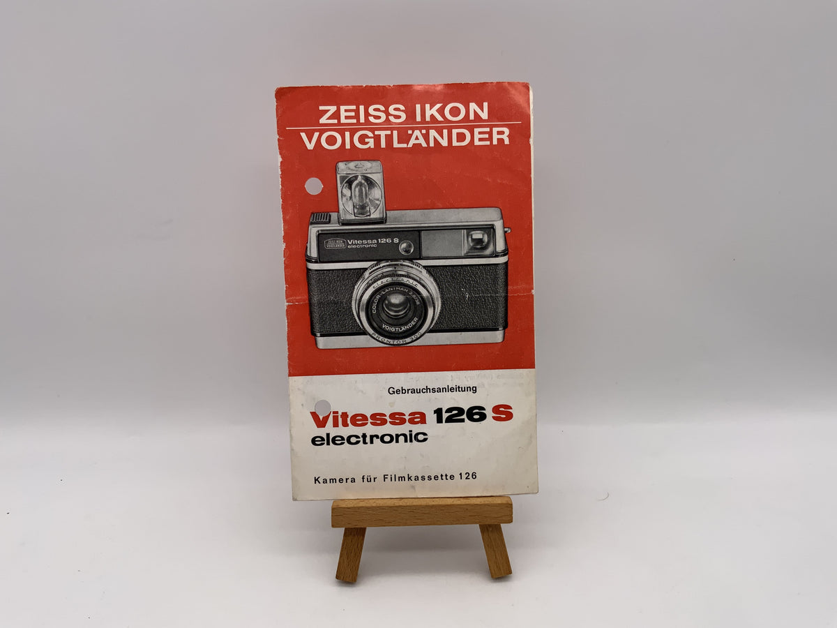 Zeiss Ikon Vitessa 126 S electronic Voigtländer operating instructions German