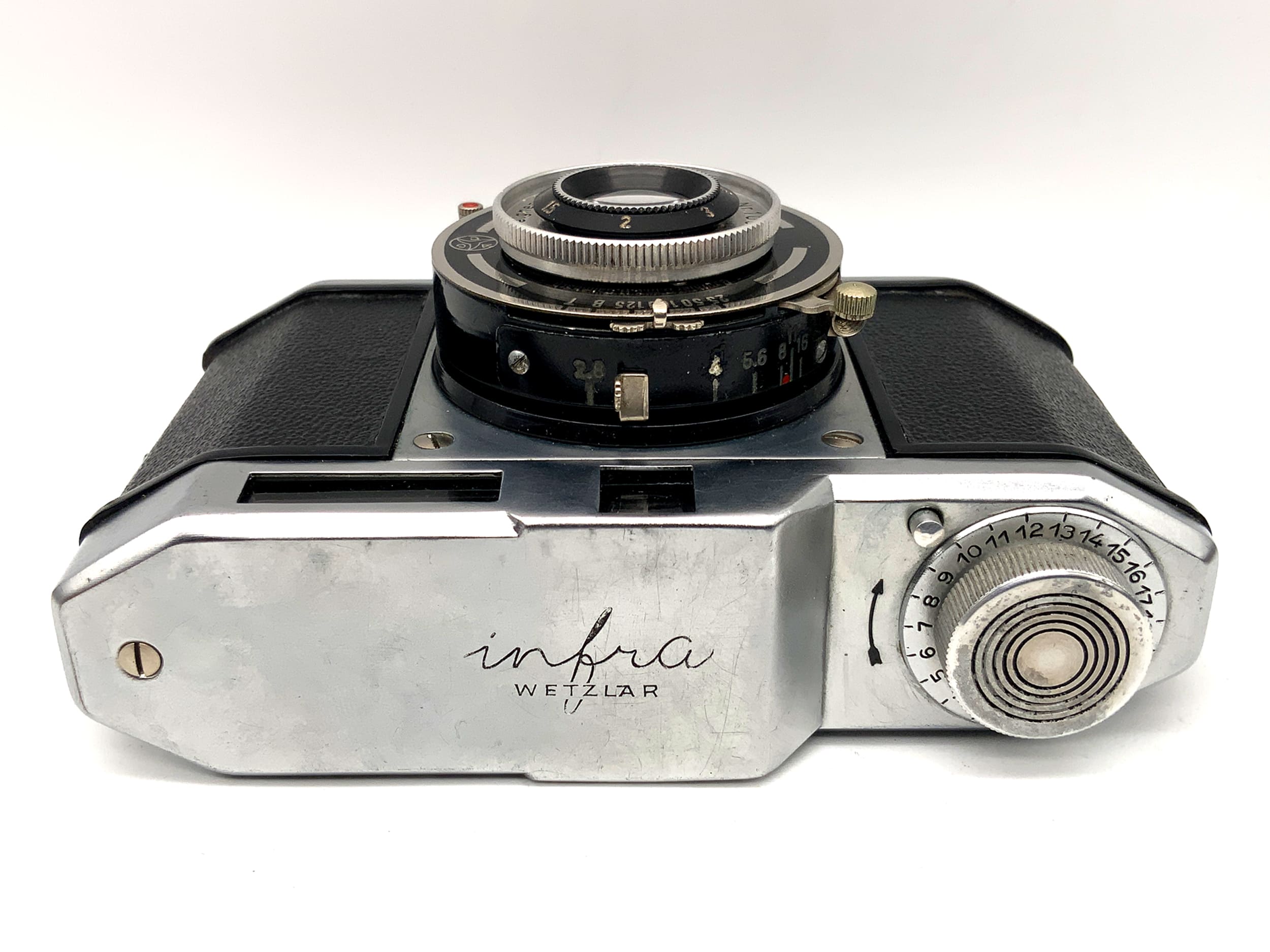 Caméra à viseur infrarouge Oehler Wetzlar avec objectif analogique Felgner Punktar 1:2,8/35 Pronto