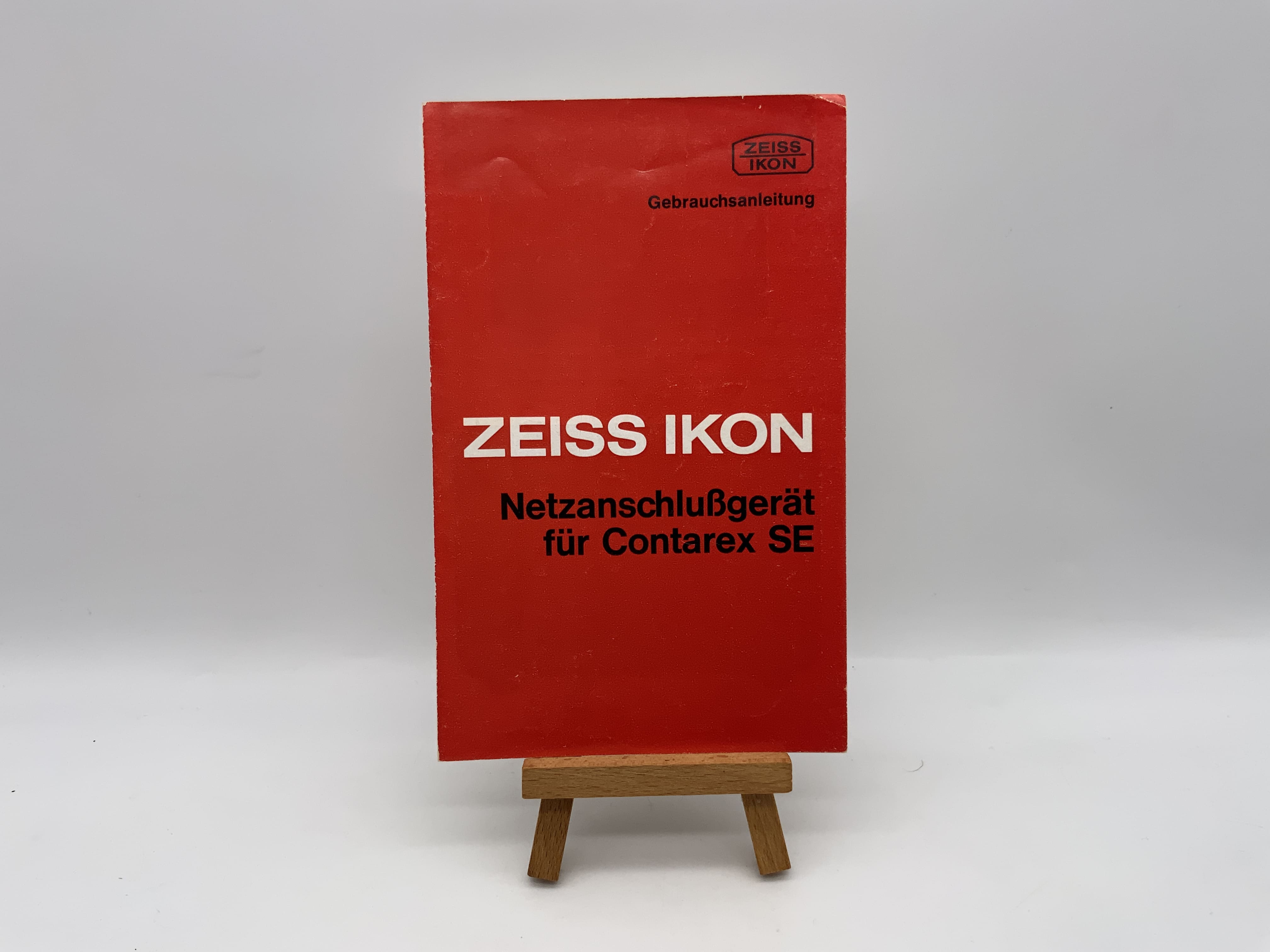 Zeiss Ikon power supply unit for Contarex SE Operating instructions German