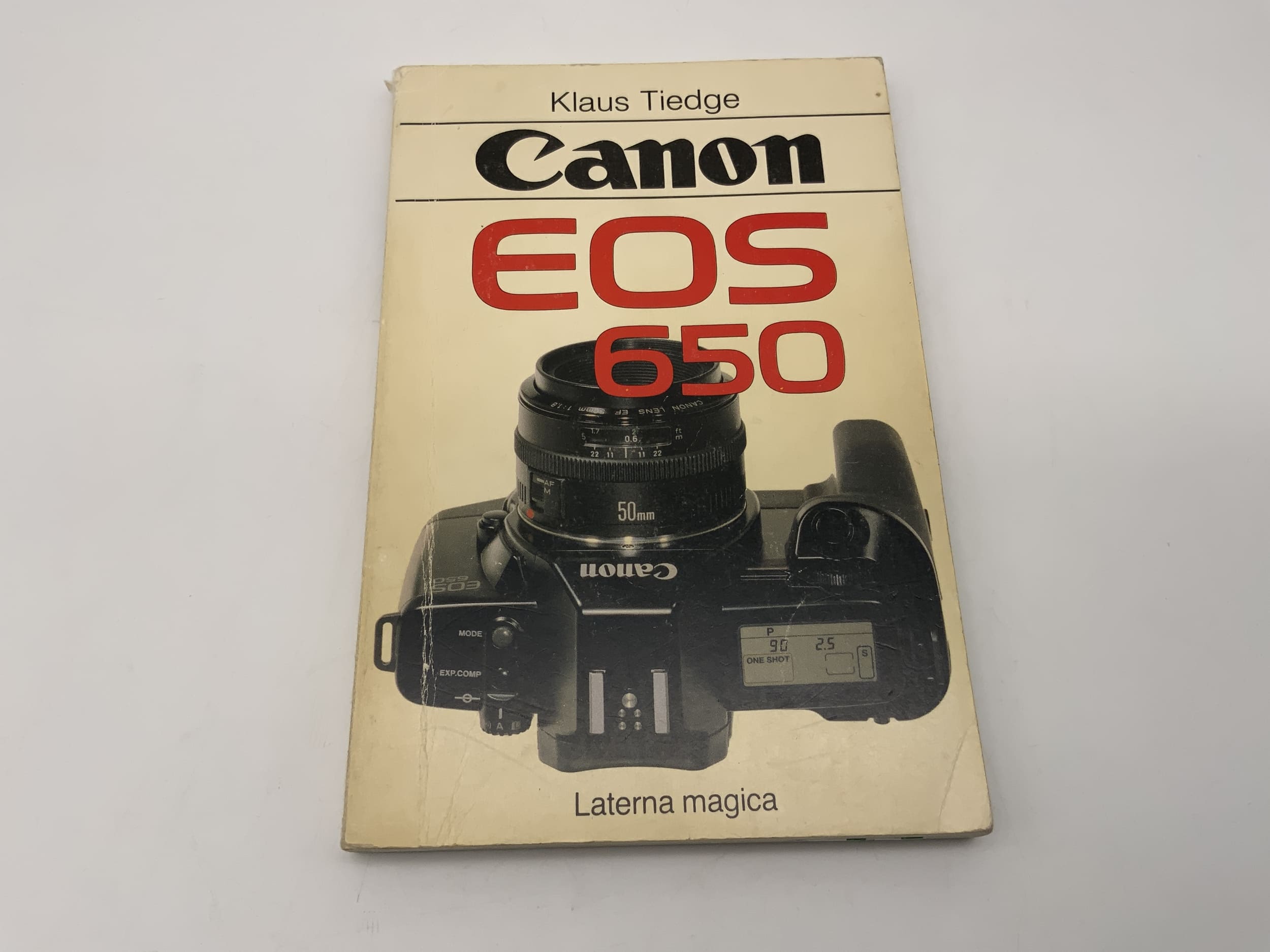 Canon EOS 650 Magic Lantern - Livret d'information Klaus Tiedge - Instructions d'utilisation en allemand