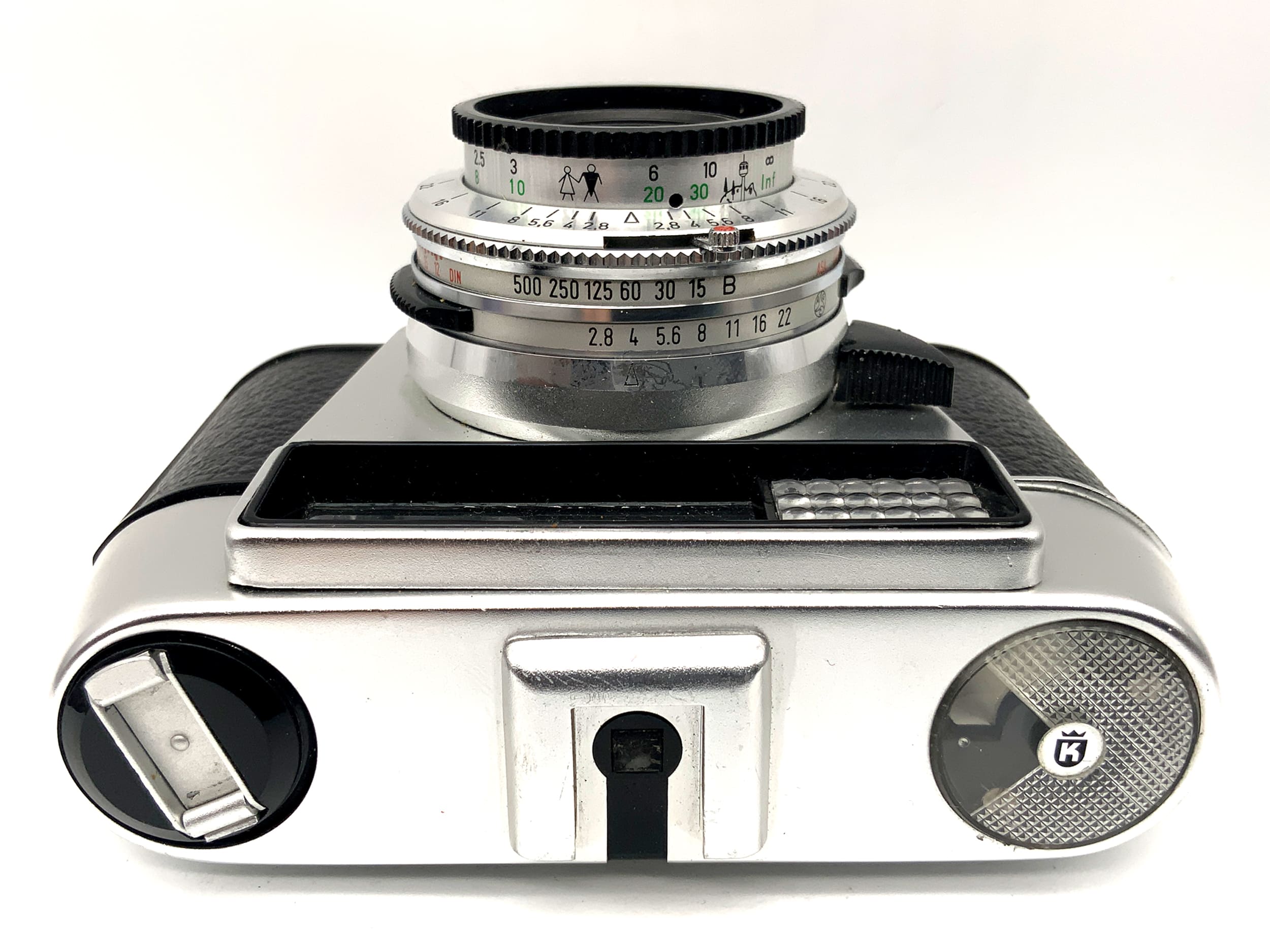 Appareil photo OGA Obergassner Munich avec viseur Steinheil Cassar 1:2.8/45 Prontor 500 LK