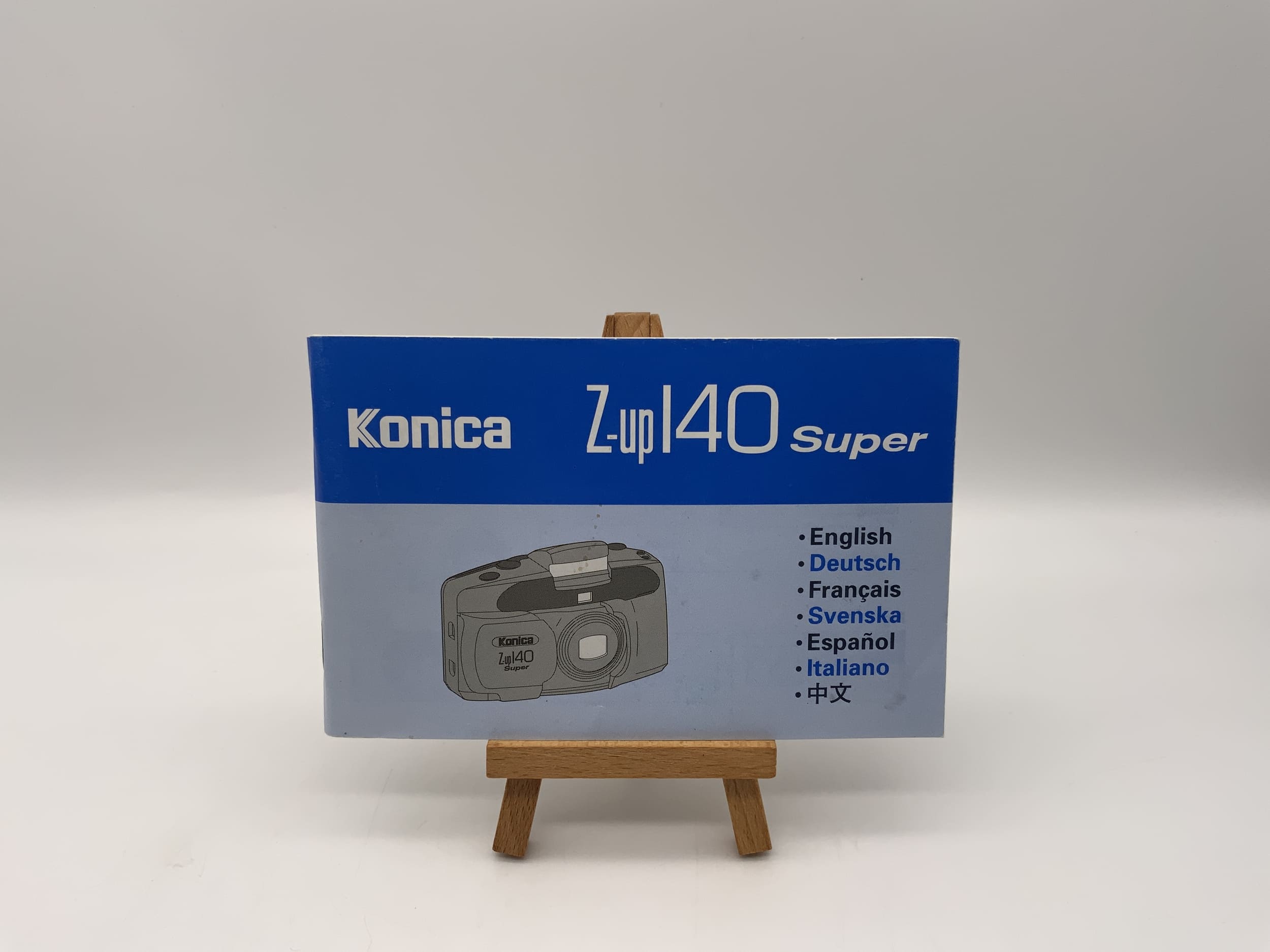 Konica Z-up 140 Super User Manual German Instructions for Use Magazine