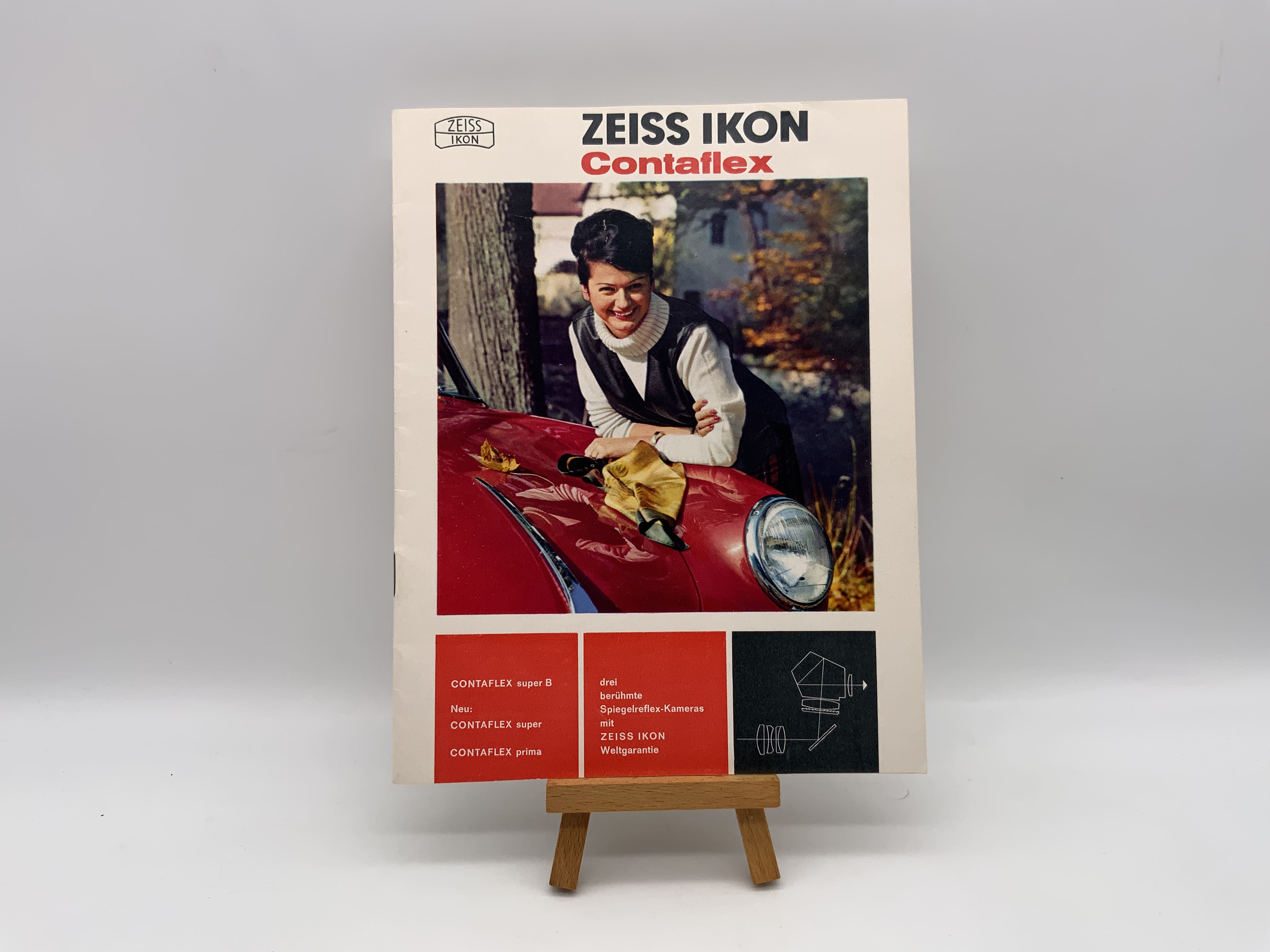 Brochure Zeiss Ikon Contaflex super B (allemand)