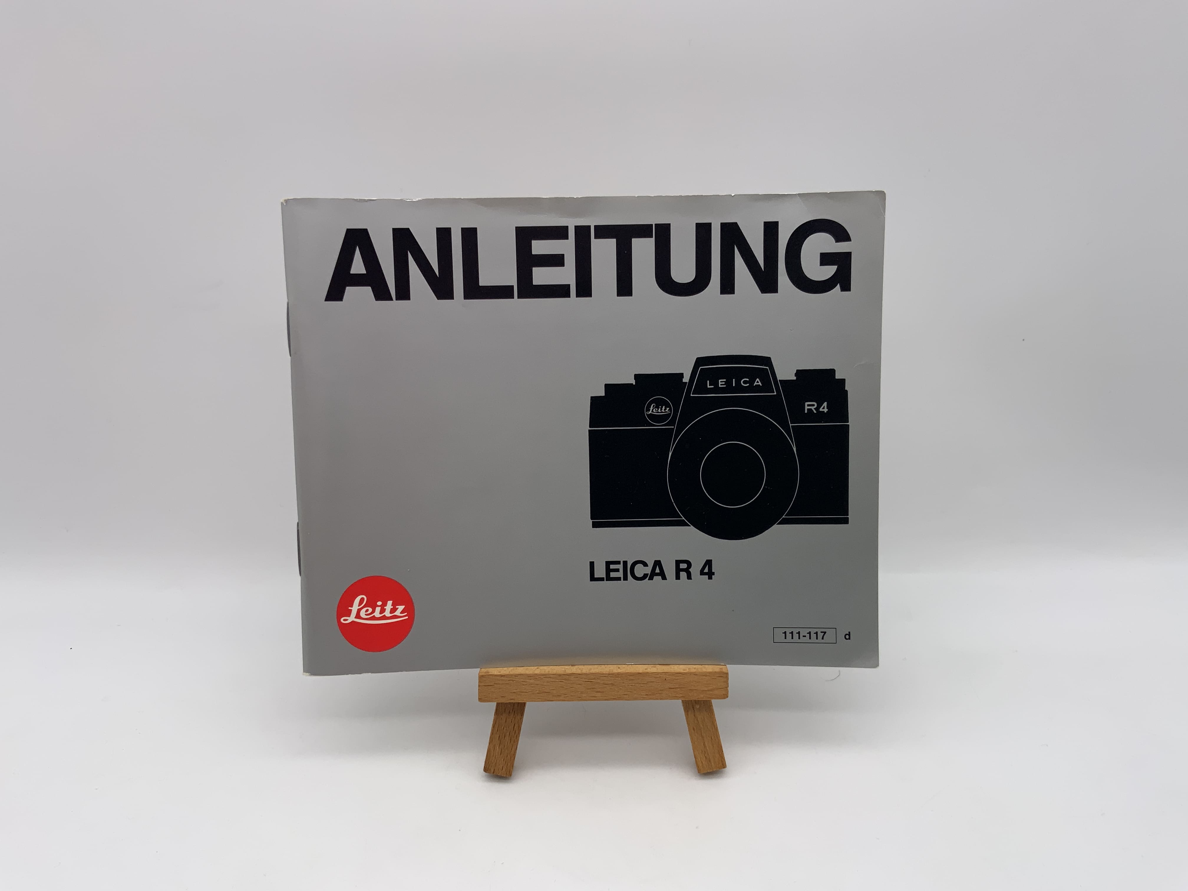 Leica R4 (111-117d) User Manual (German)