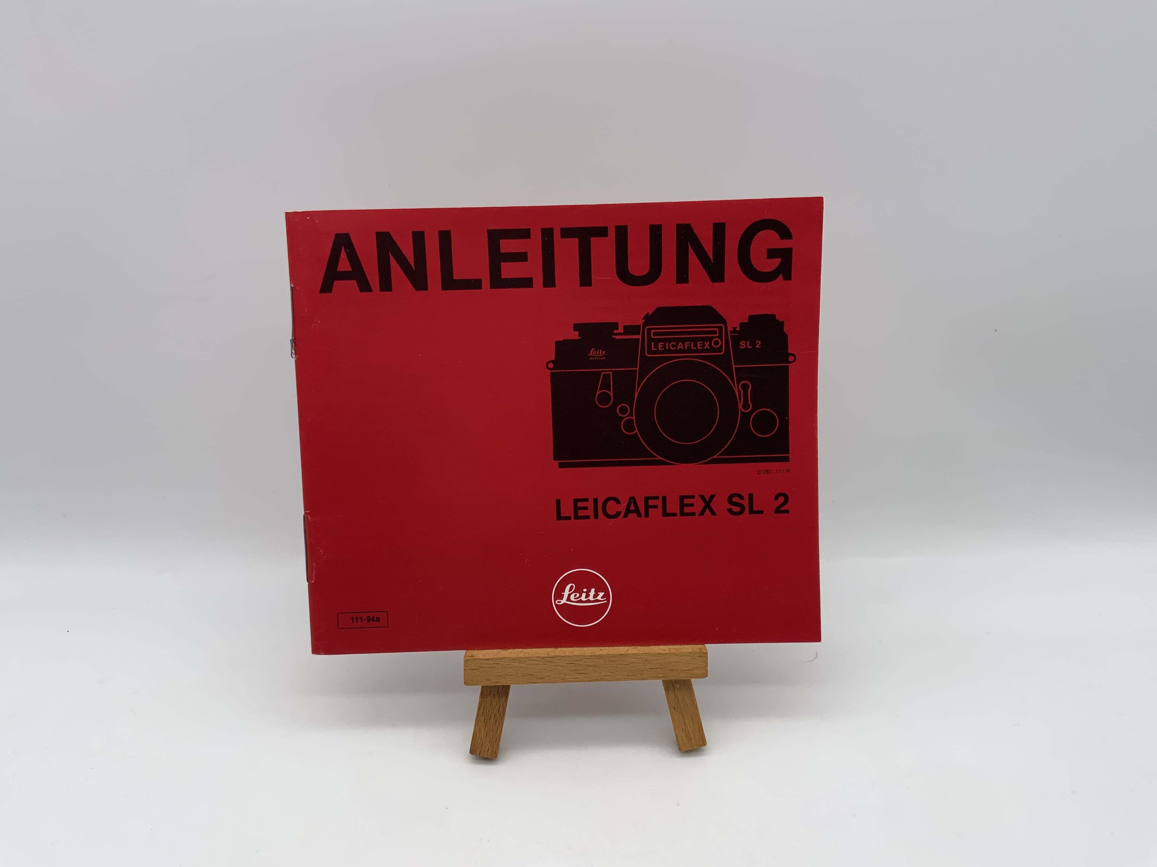 Manuel d'utilisation Leica Leicaflex SL 2 (111-94a) (allemand)