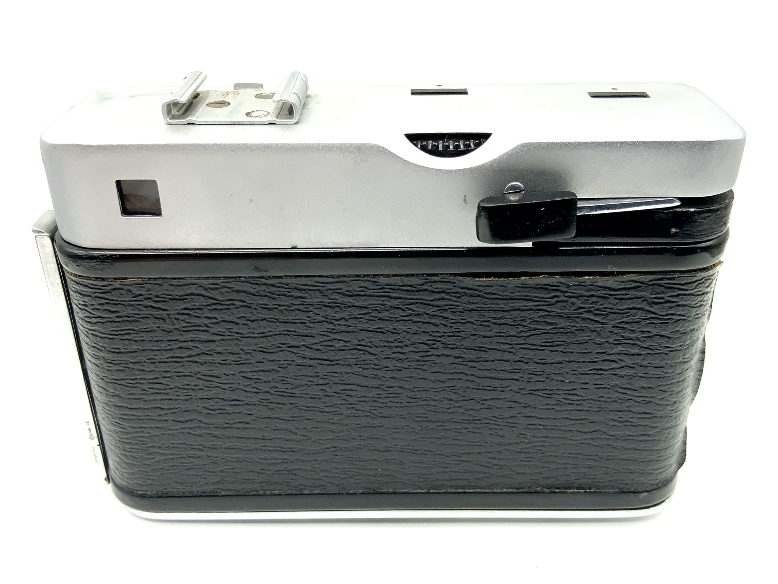 Chaika II viewfinder camera, Industar-69 2.8/28, Möwe II half-frame camera