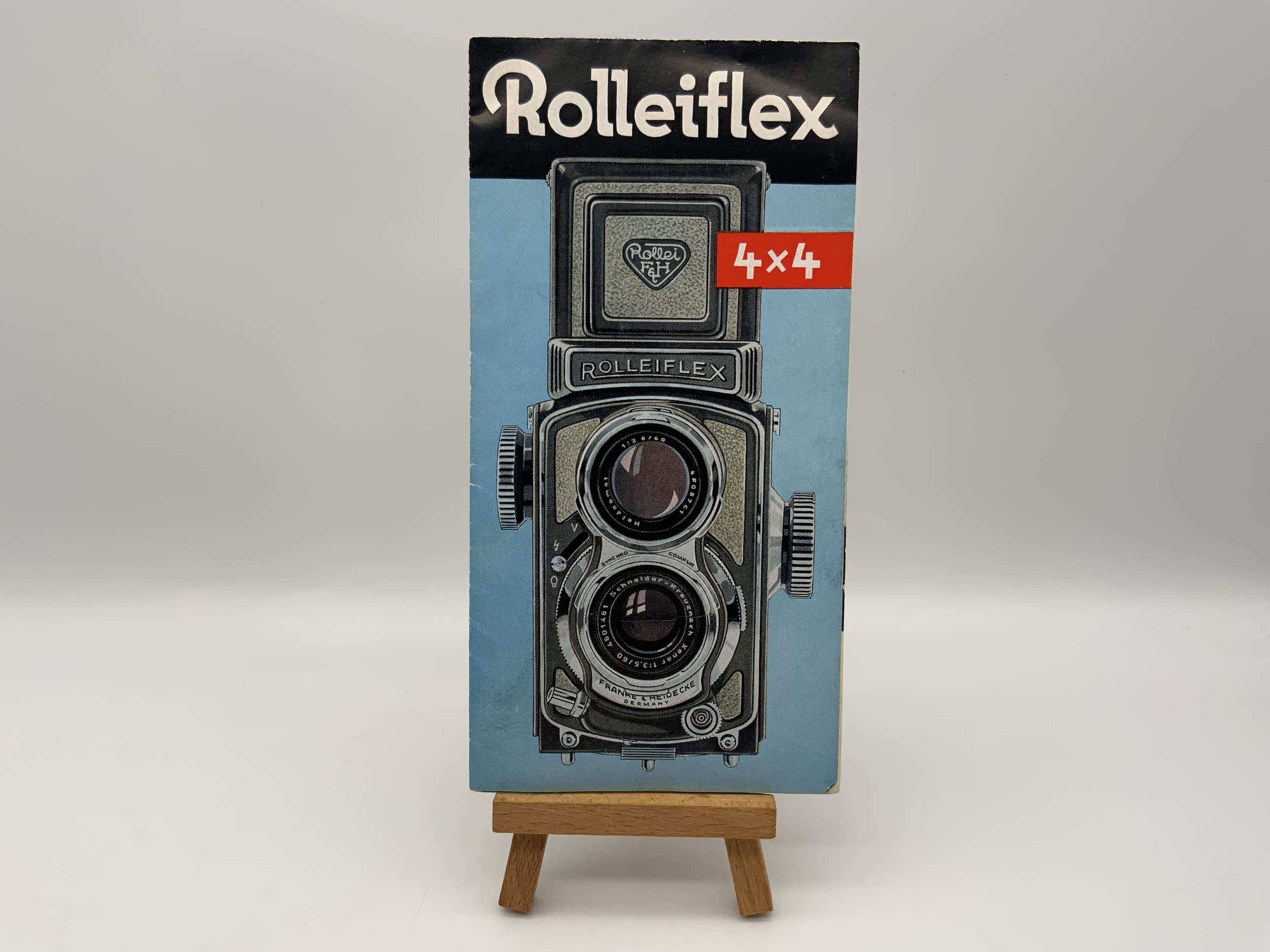 Rolleiflex 4x4 Operating Instructions German User Manual Magazine