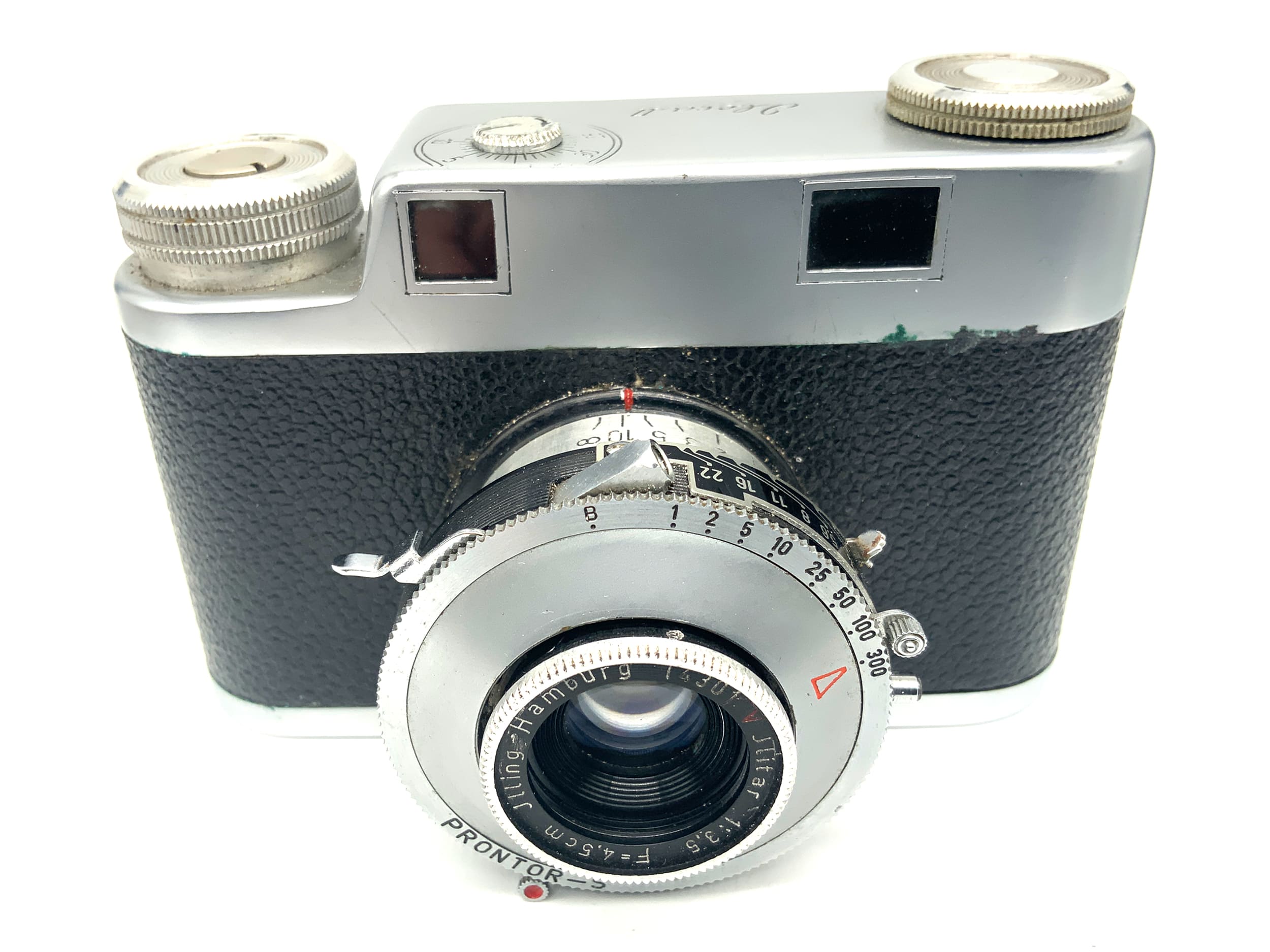 Iloca II Sucherkamera mit Jlitar 4,5cm 1:3.5 Prontor-S Analogkamera