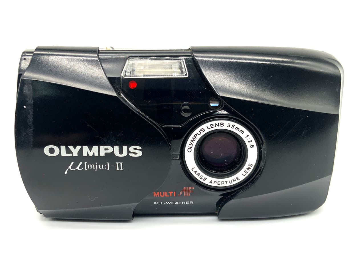 Olympus µ mju II Point&Shoot mit 35mm 1:2.8 Multi AF Kompaktkamera Analogkamera