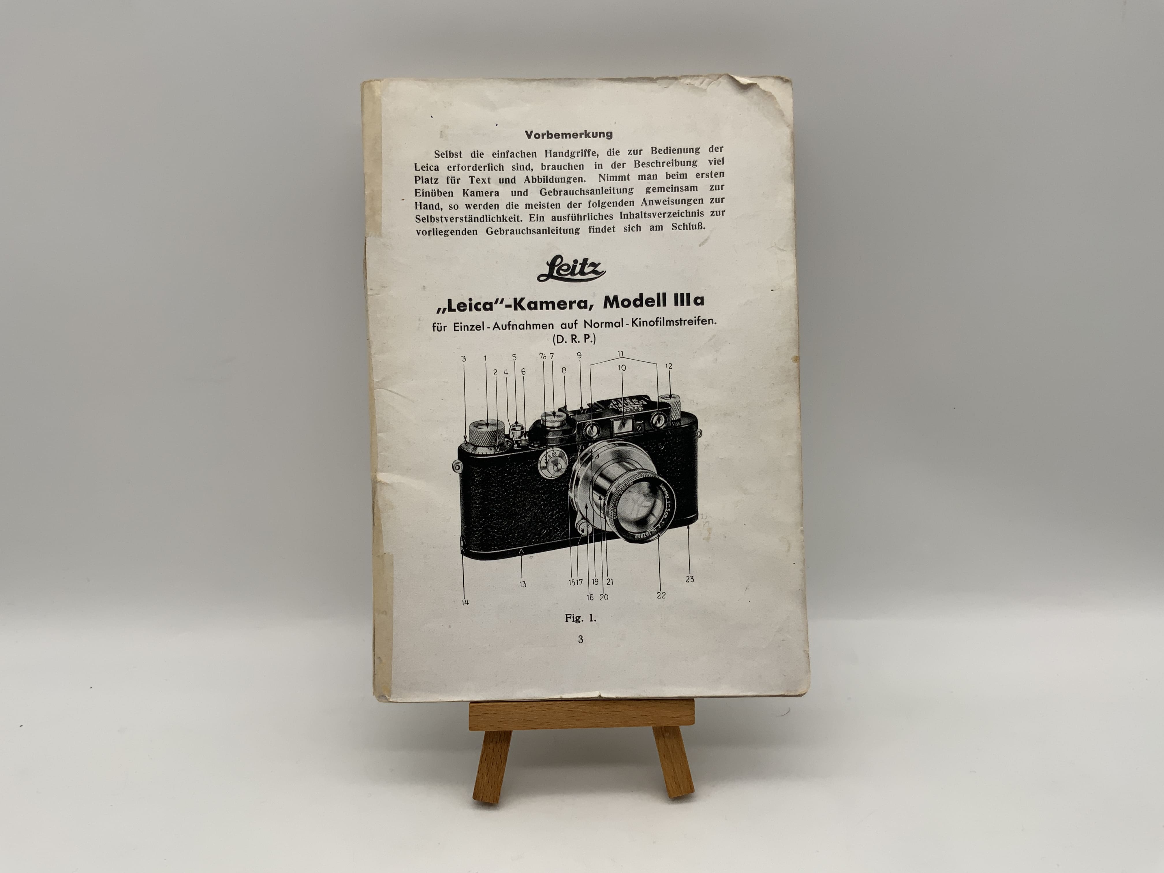 Leica IIIa User Manual (German)