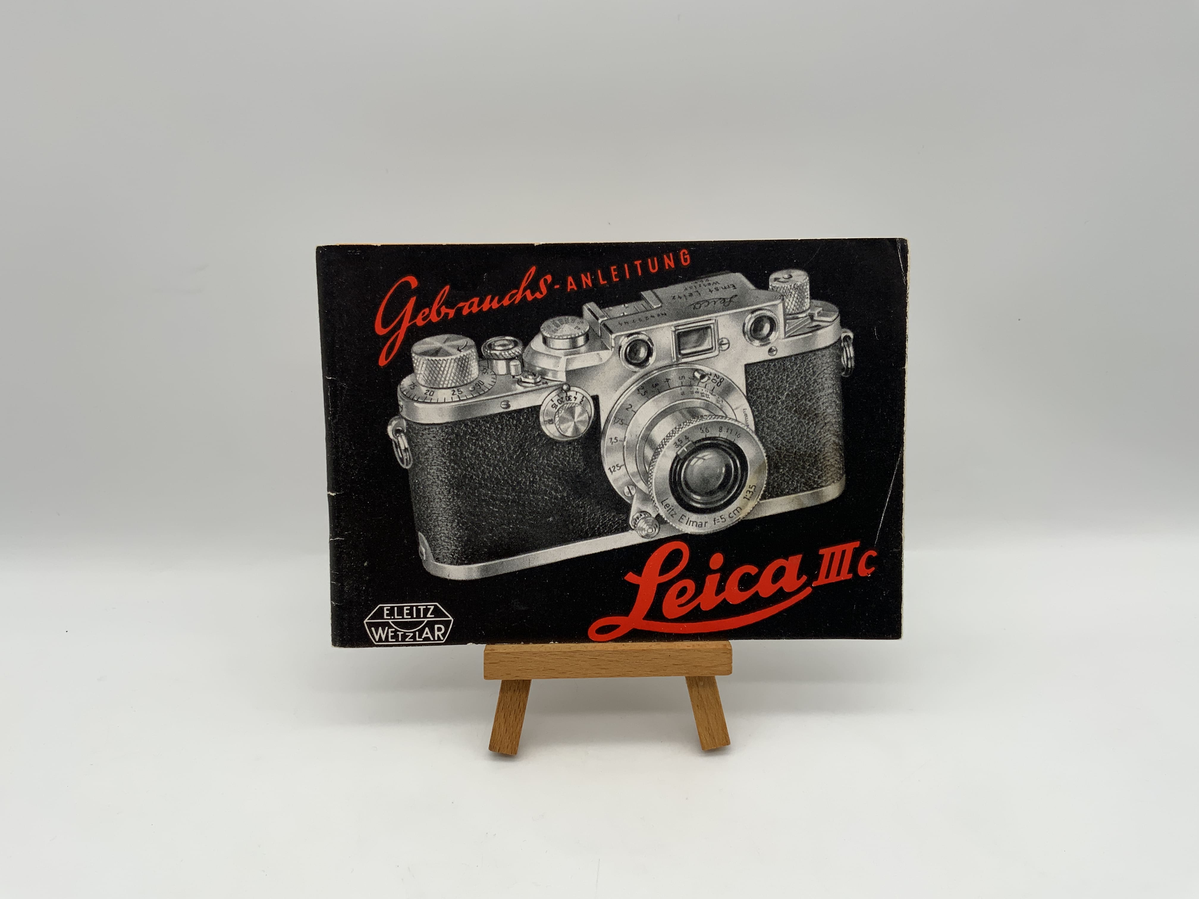 Manuel d'utilisation Leica IIIc - Instructions d'utilisation (allemand)