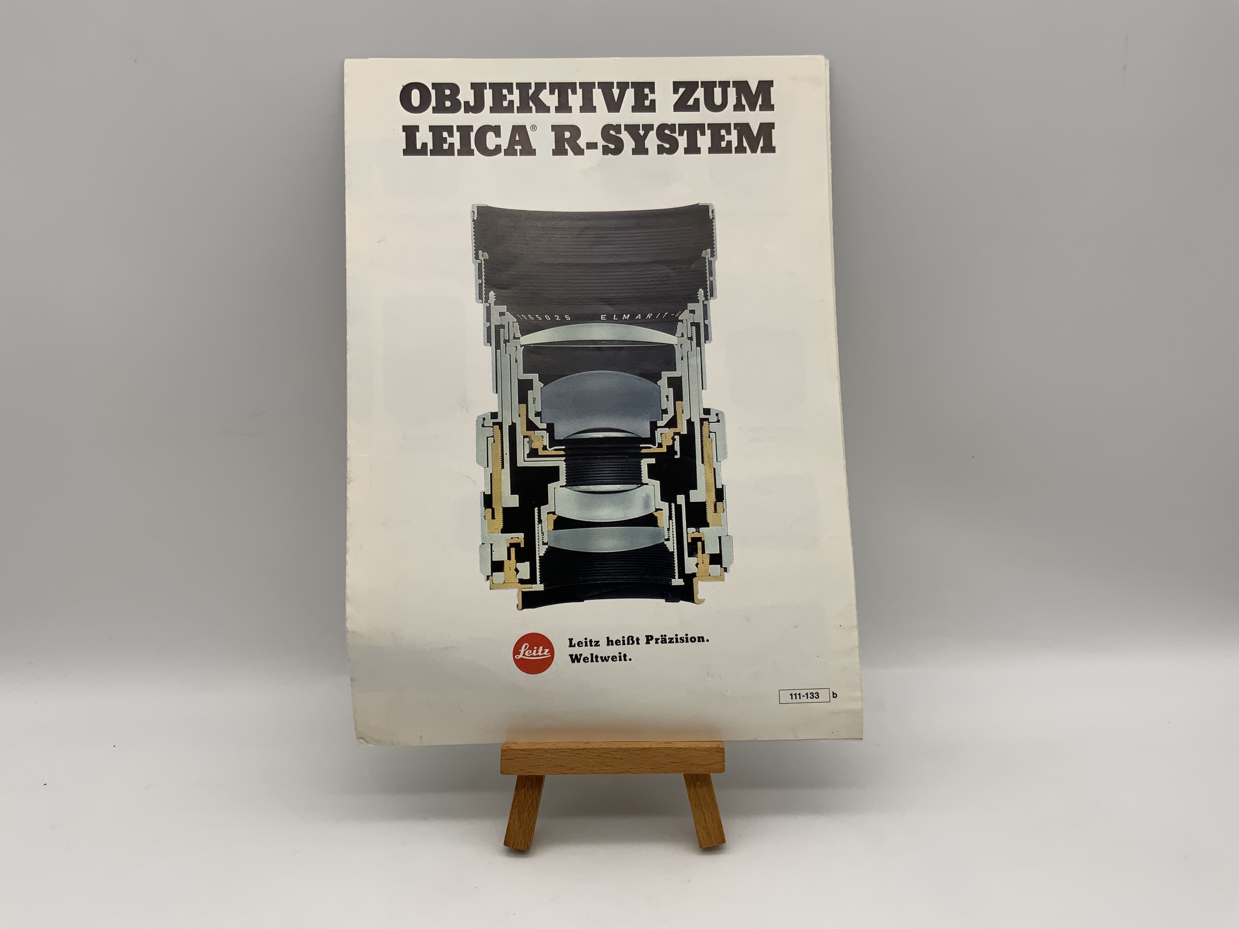 Brochure (allemande) sur les objectifs Leica pour le système Leica R