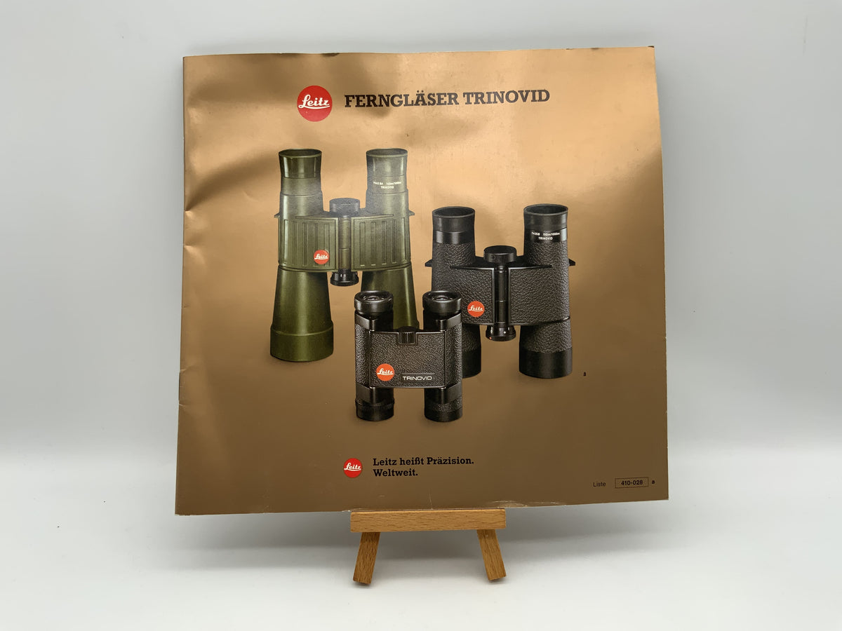 Brochure sur les jumelles Leitz Trinovid (allemand)