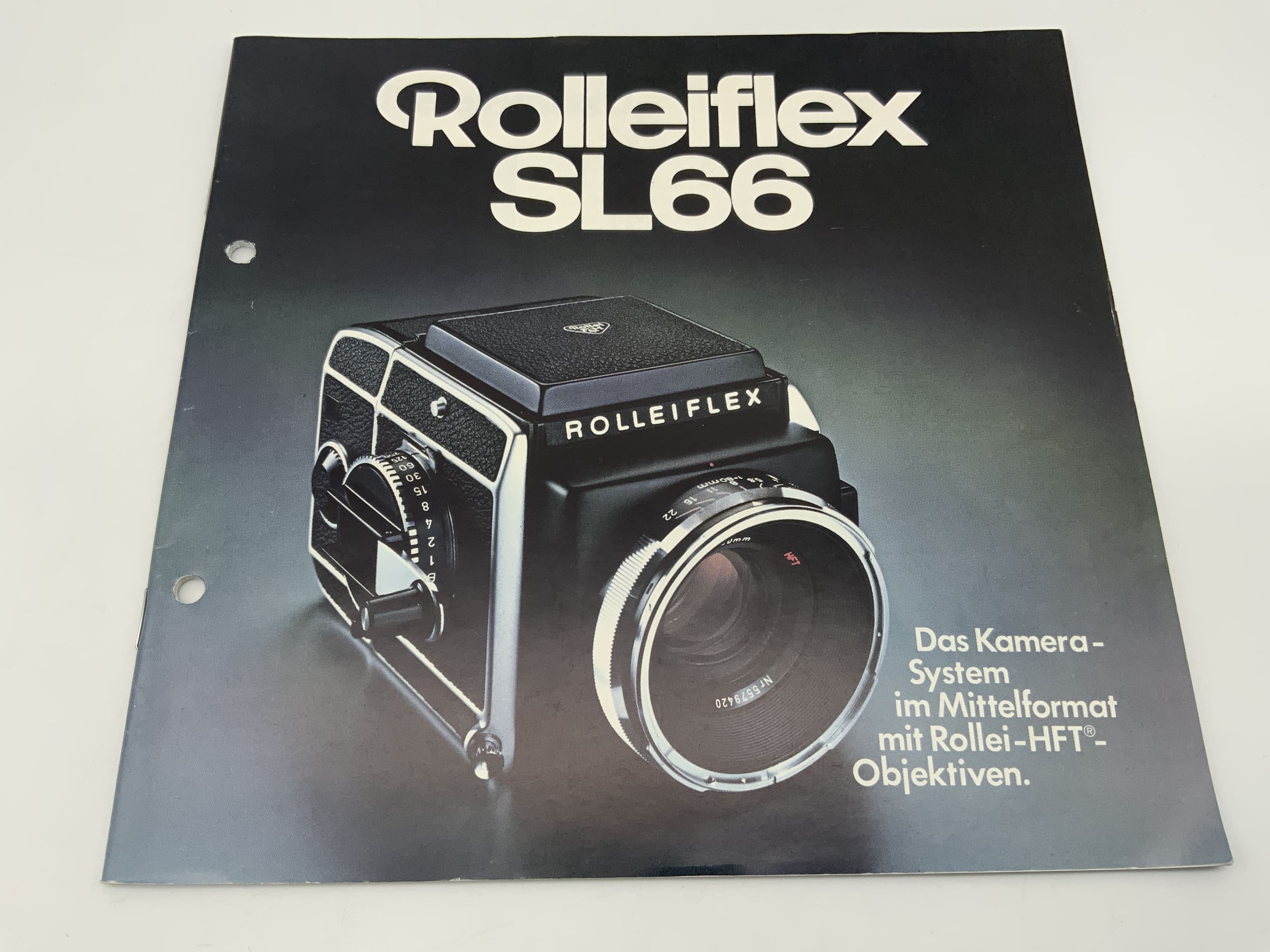 Rolleiflex SL66, système d'appareil photo moyen format (brochure en allemand)
