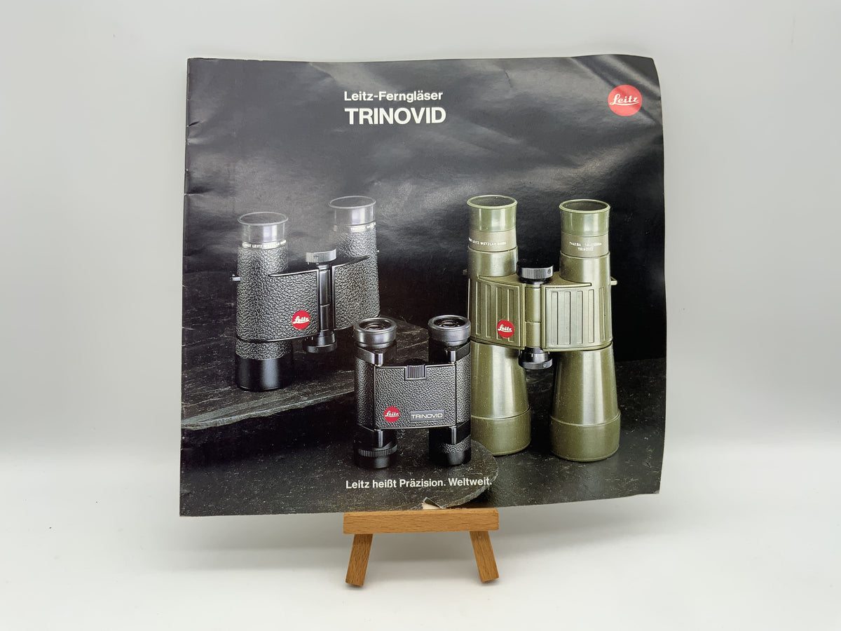 Brochure sur les jumelles Leitz Trinovid (allemand)