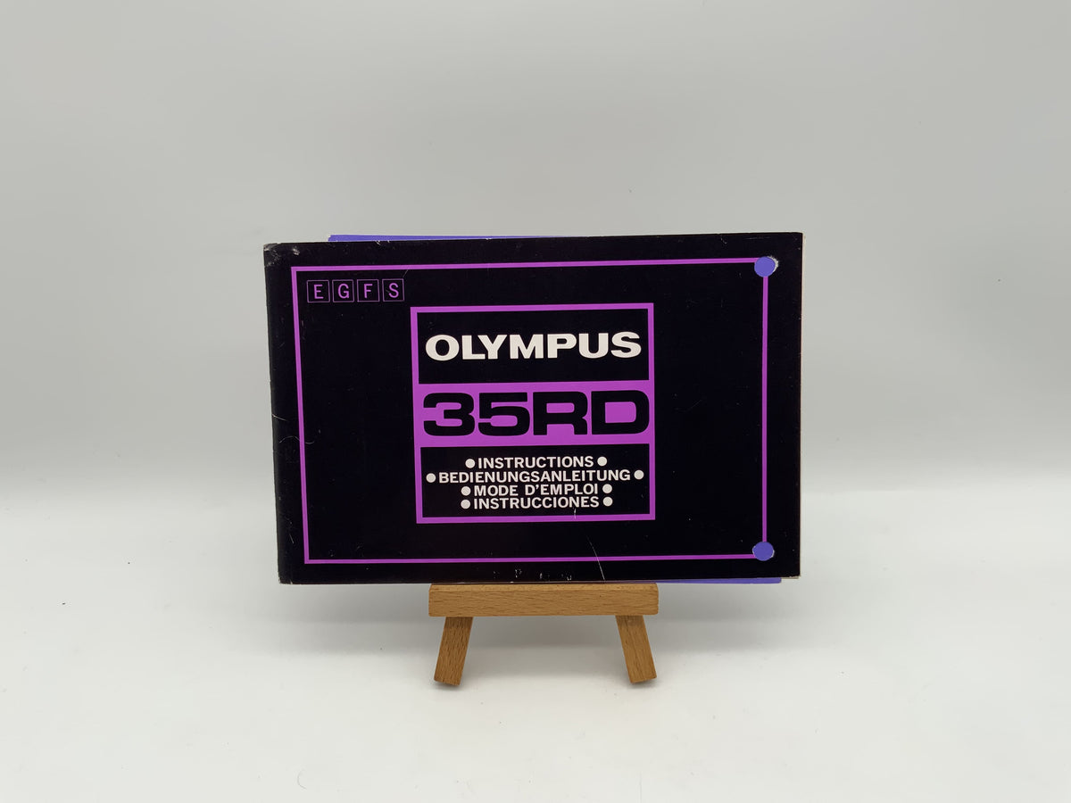 Manuel d'utilisation de l'Olympus 35 RD (allemand)