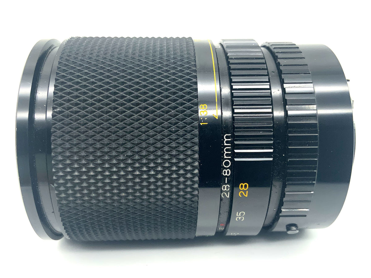 Soligor MC C/D Zoom+Macro 28-80mm 1:3.3-4.5 Objektiv Zoomobjektiv (Konica AR)