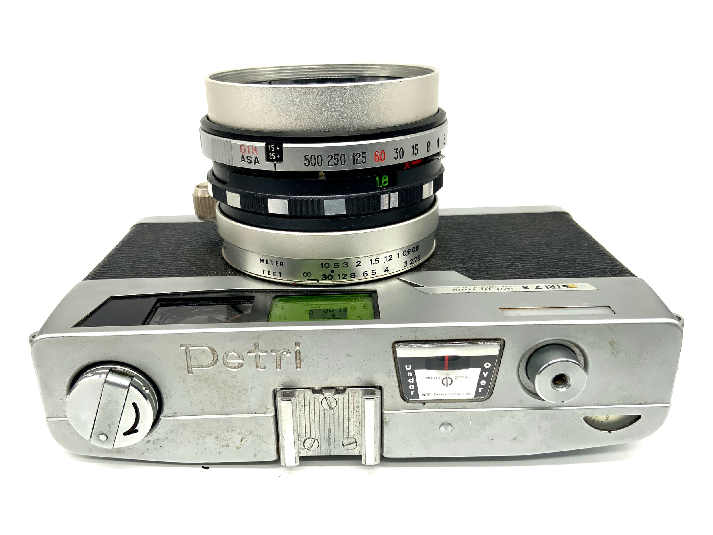 Petri Petri 7 S Messsucherkamera mit 45mm 1.8 Kompaktkamera Analogkamera