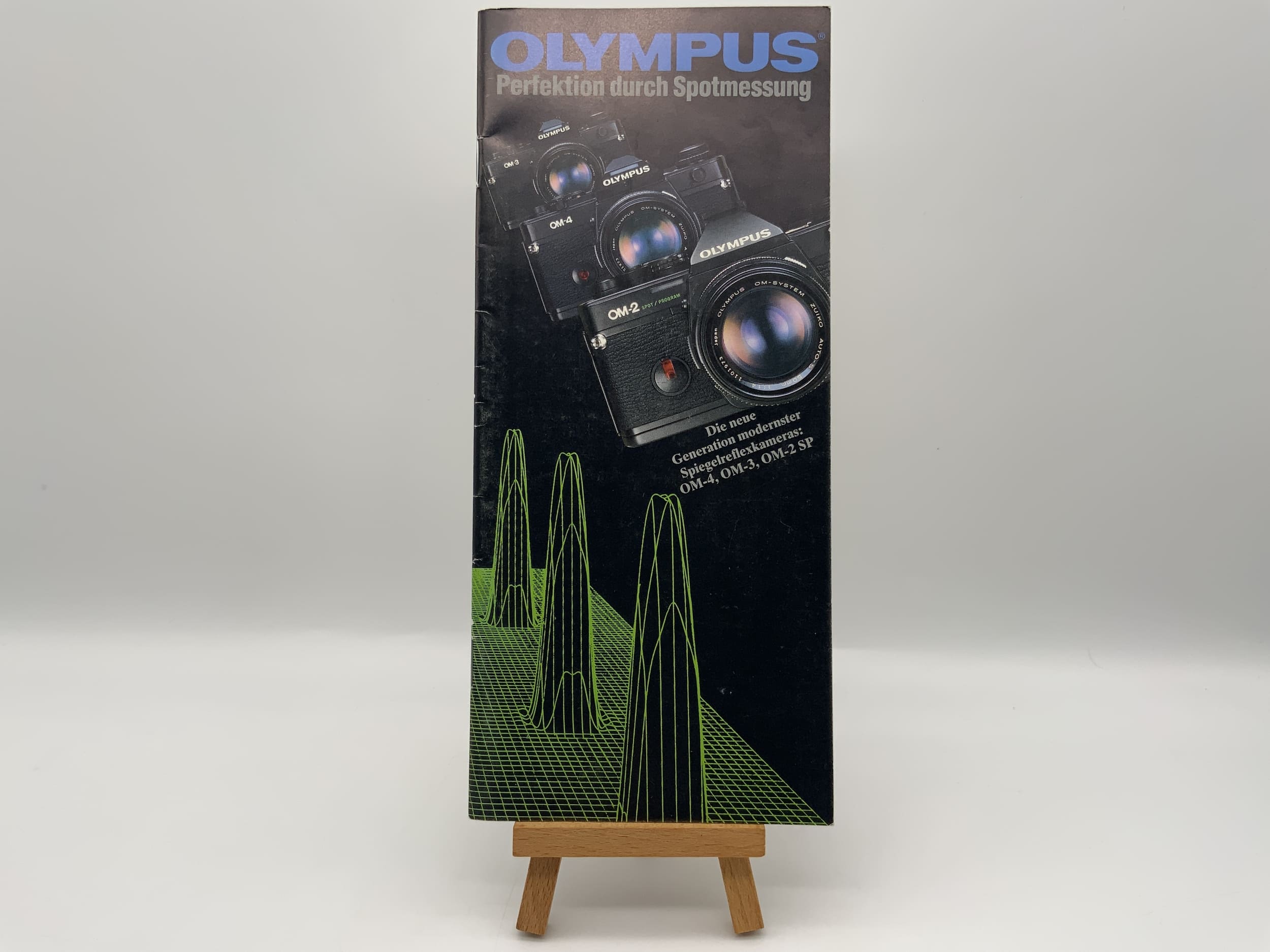 Brochure et manuel d'utilisation en allemand du système de mesure spot Olympus Perfection