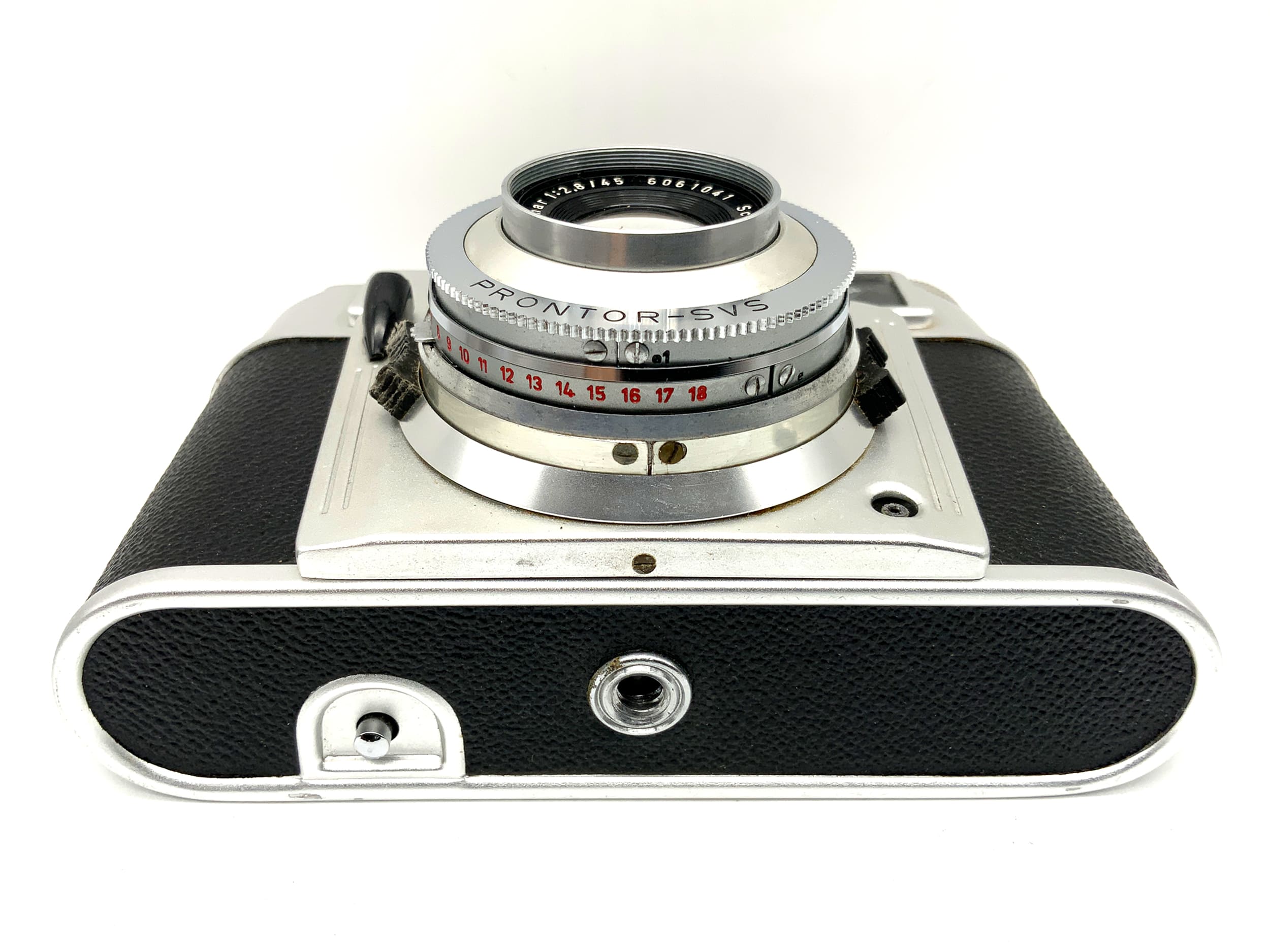 Appareil photo Franka Super Frankarette avec viseur et objectif Xenar 1:2.8/45 Prontor-SVS