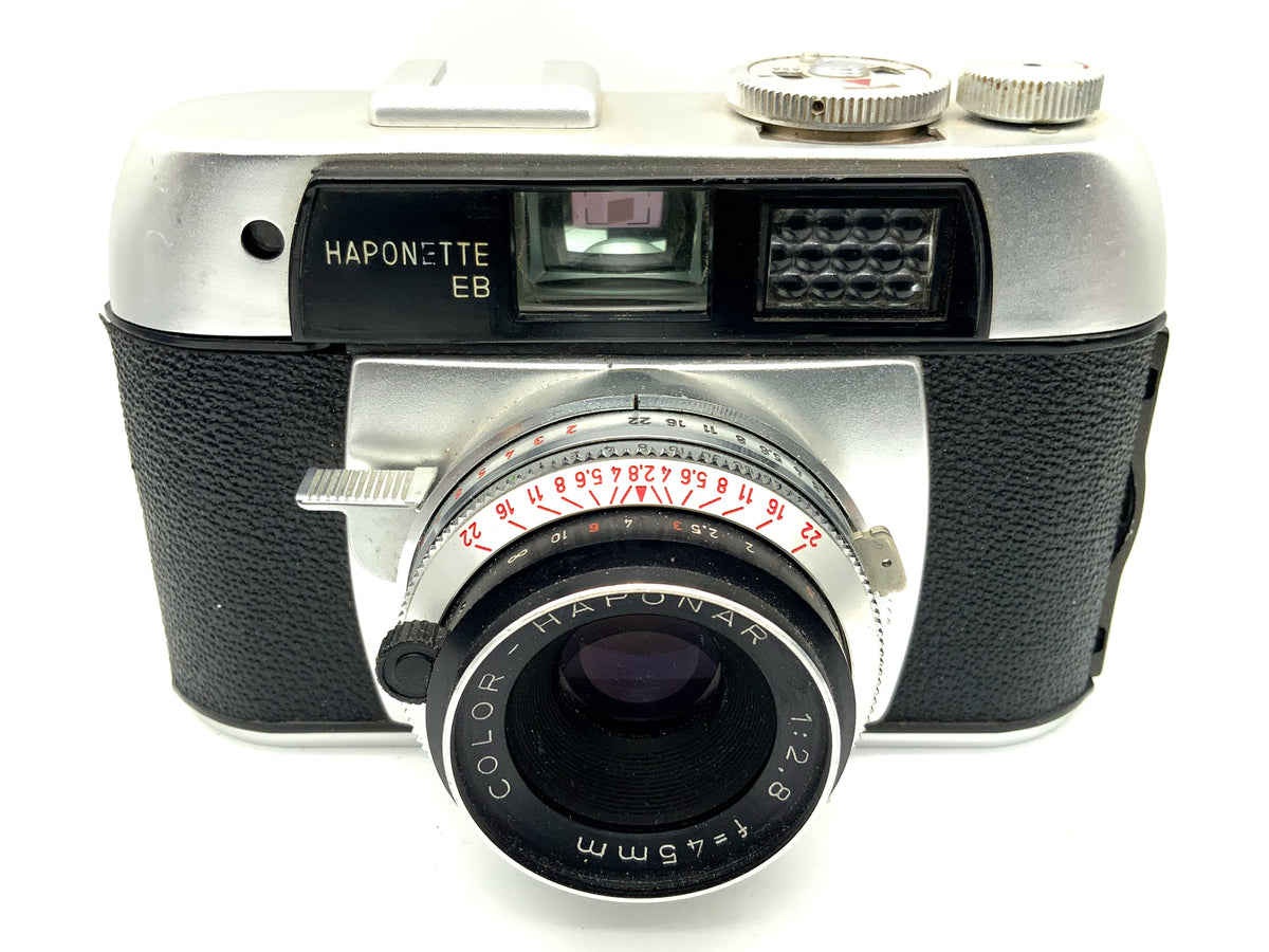 Appareil photo Hapo Haponette EB avec viseur et objectif Color-Haponar 1:2.8/45mm Prontor-SVS