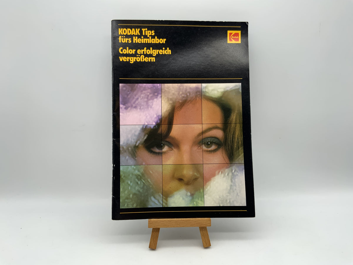 Kodak Tips for Home Lab Color Enlargement (German Brochure)