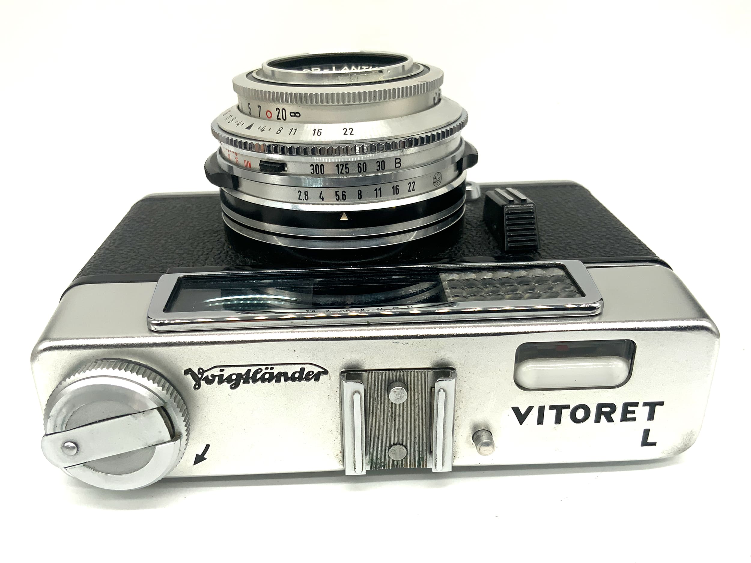 Voigtländer Vitoret L Sucherkamera mit Lanthar 50mm 1:2.8 Prontor 300 LK