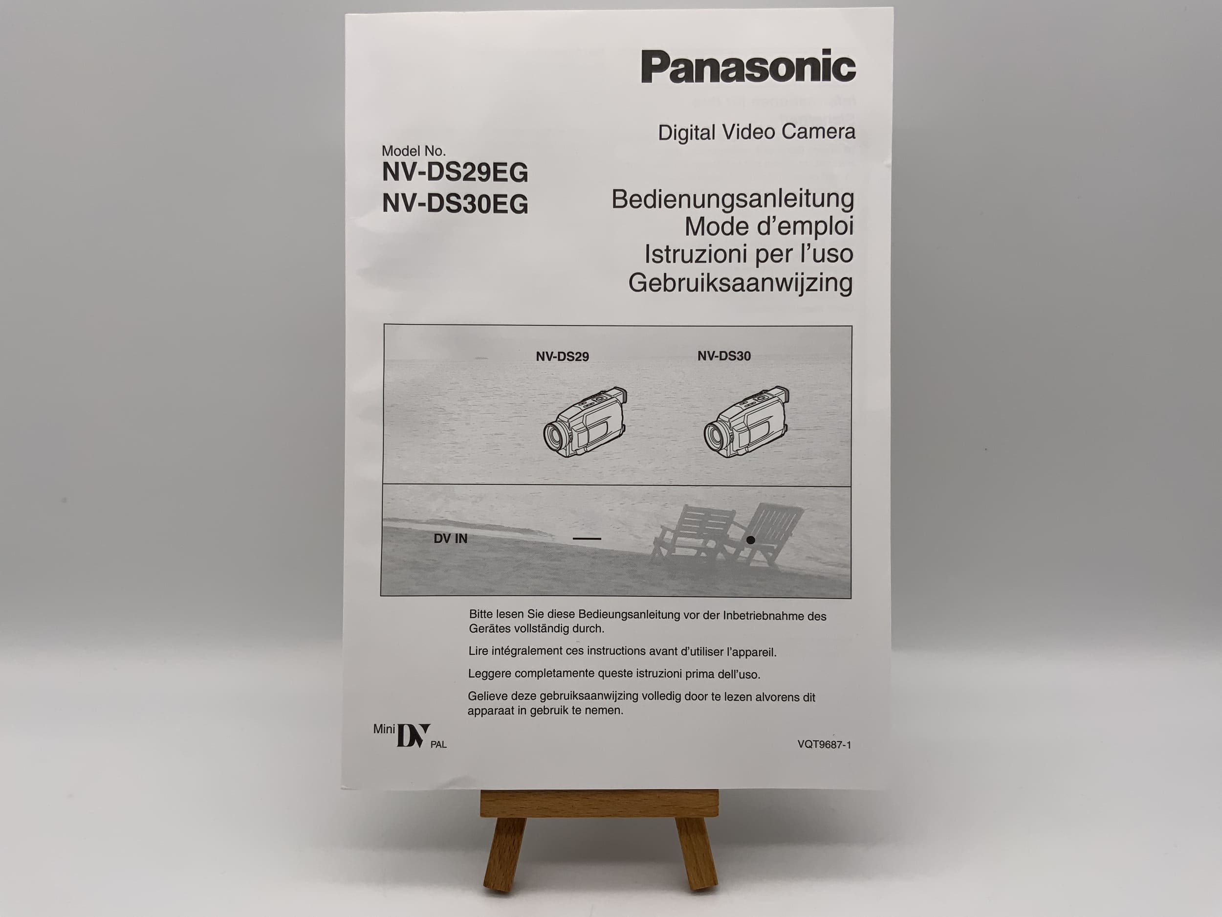 Panasonic NV-DS29EG NV-DS30EG Camcorder User Manual German