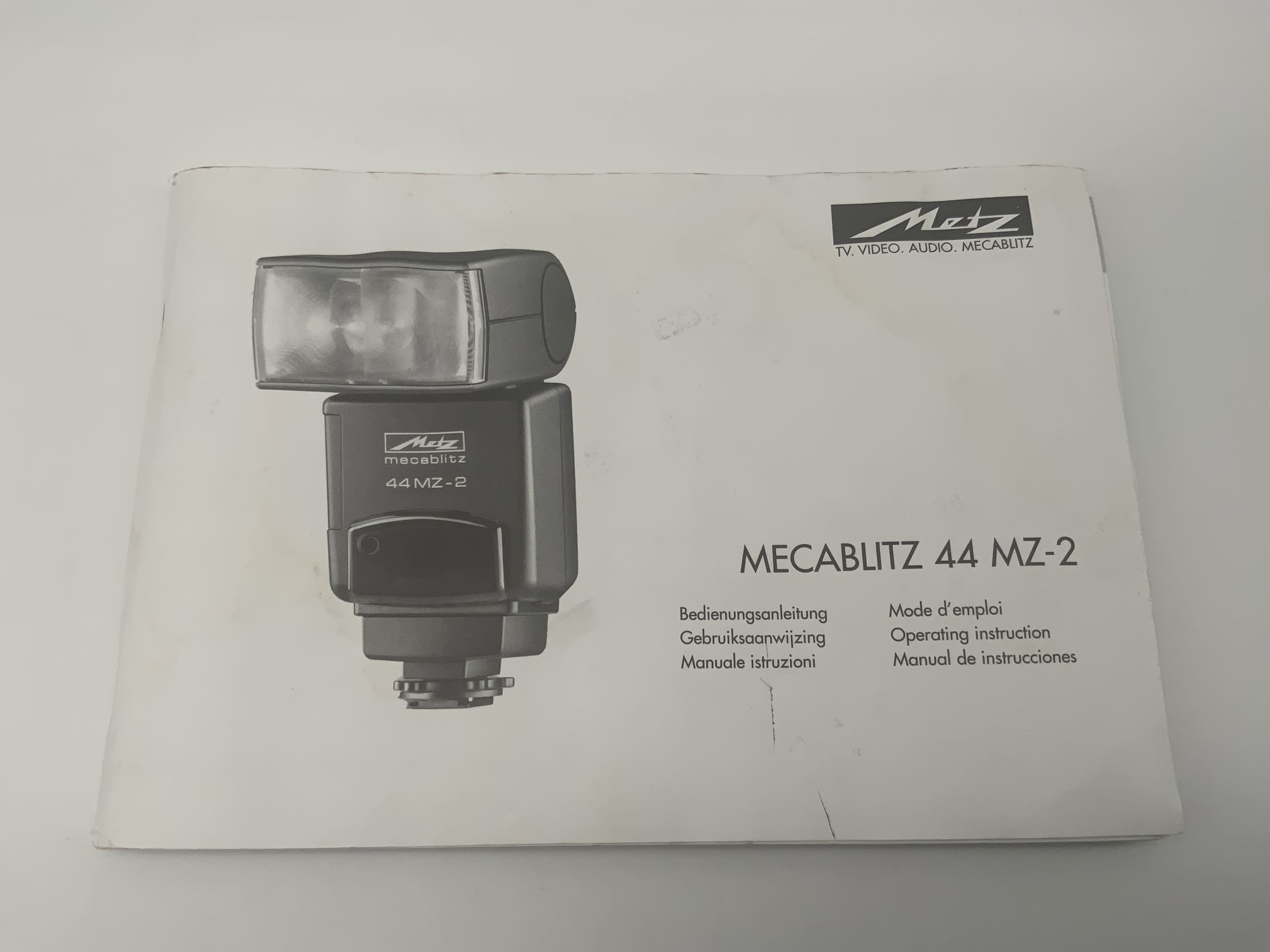 Metz Mecablitz 44 MZ-2 Operating Instructions German User Manual Magazine