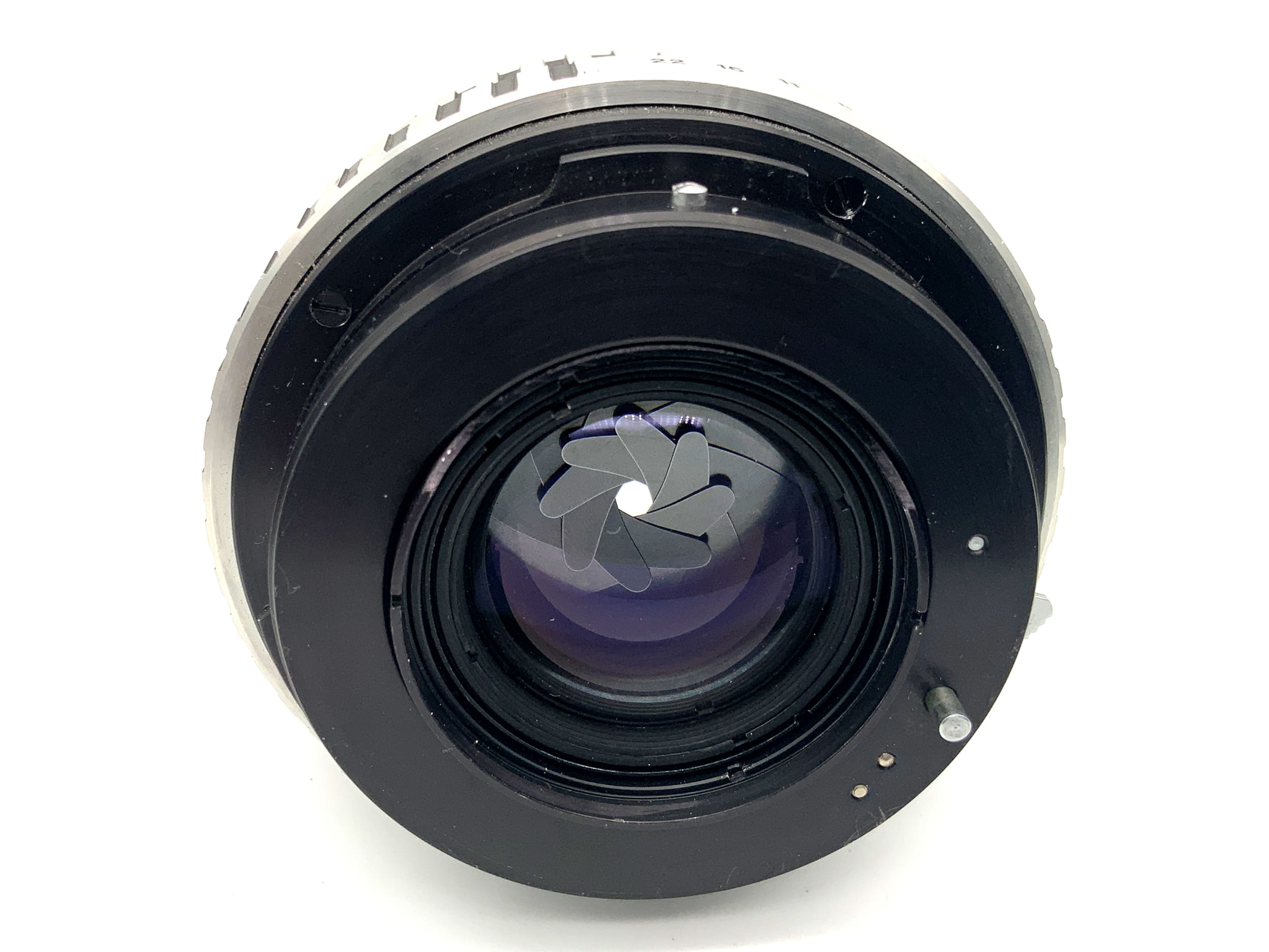 Carl Zeiss Jena Q1 Biometar 80mm 1:2.8 Objektiv Zebra (Pentacon Six)