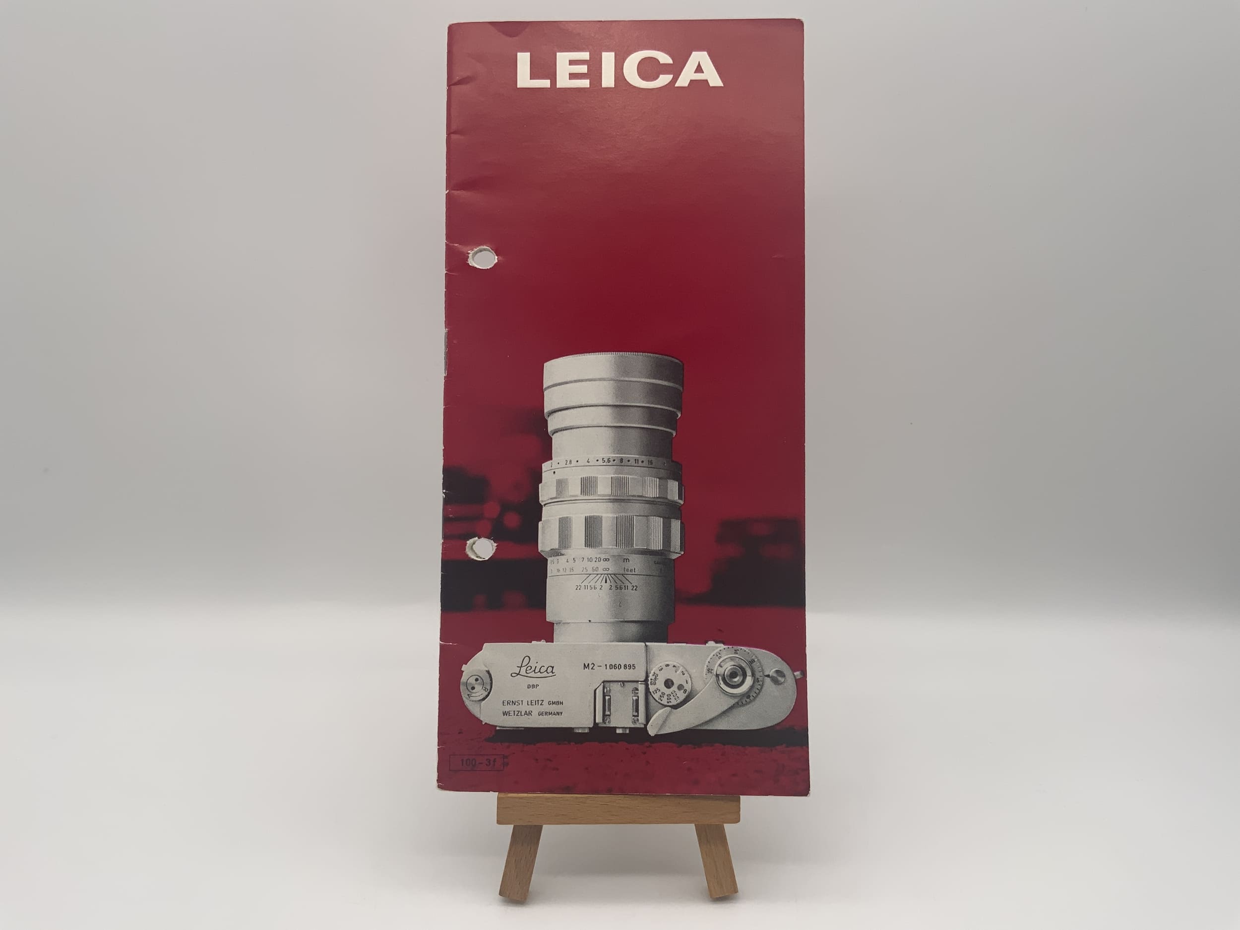 Leica brochure German user manual magazine