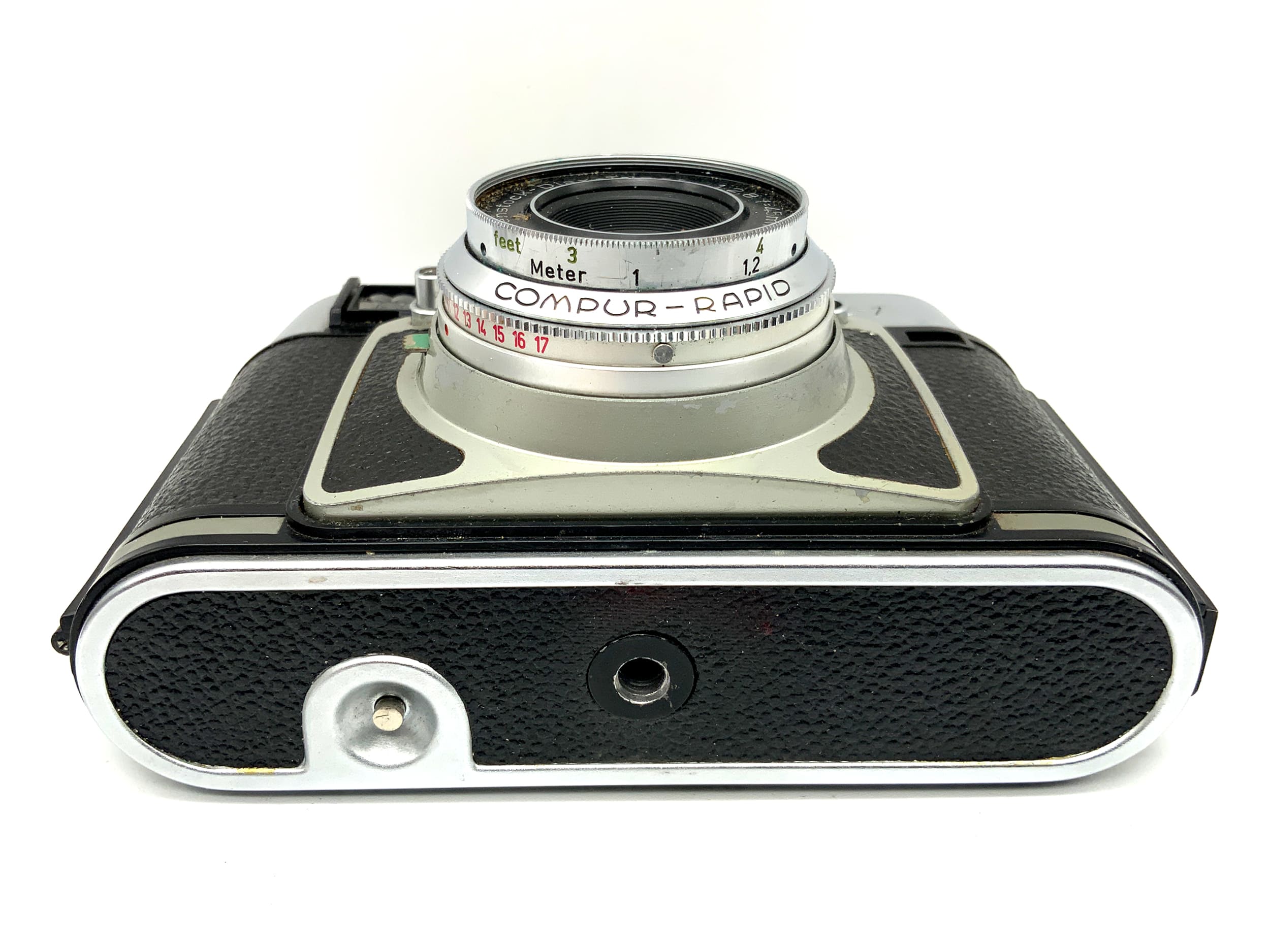 Appareil photo à visée directe Voss Diax L-1 avec objectif Trinar 1:2.8/45mm Compur-Rapid analogique