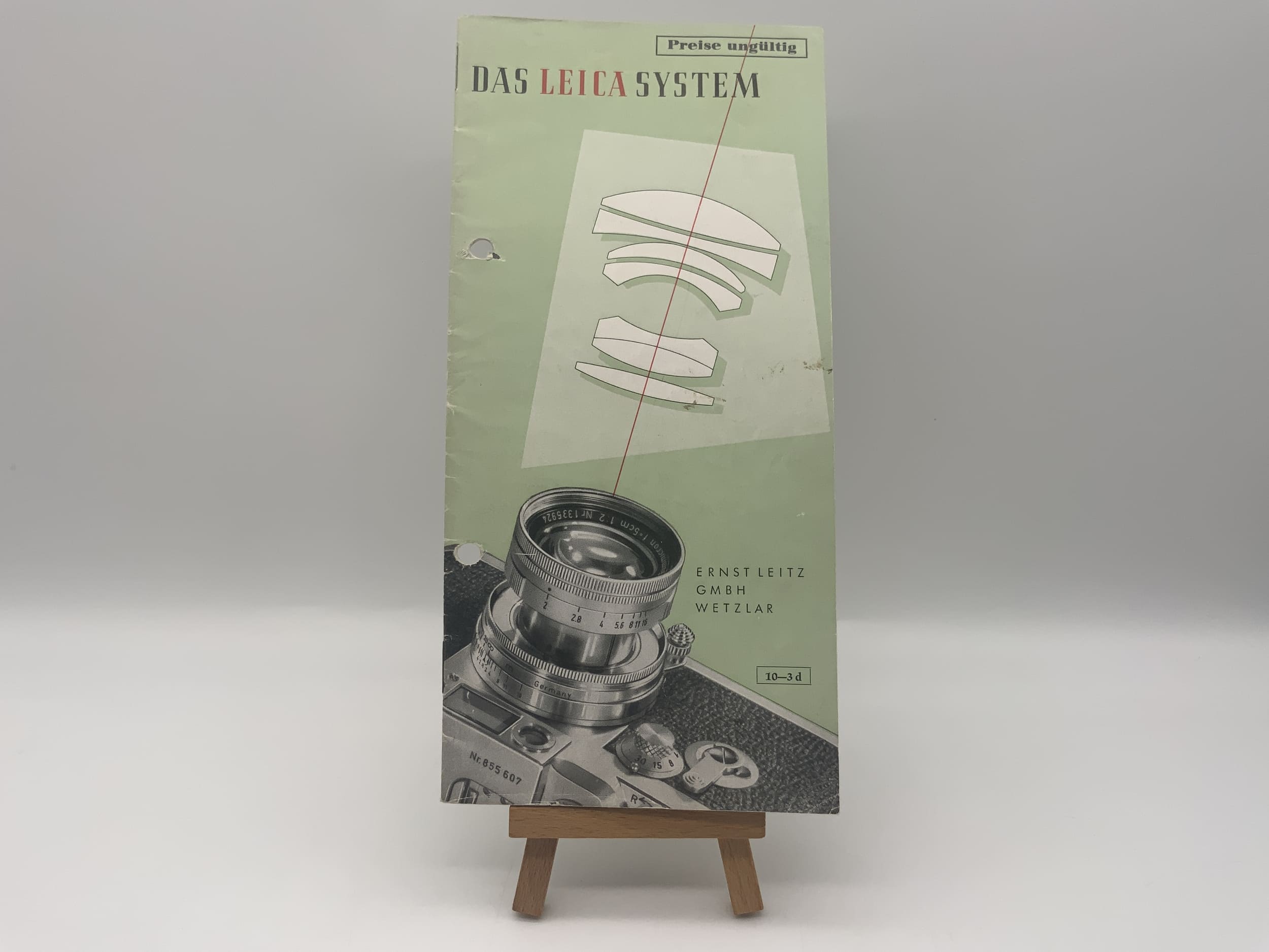 Leica 10-3D The Leica System User Manual German Instructions for Use