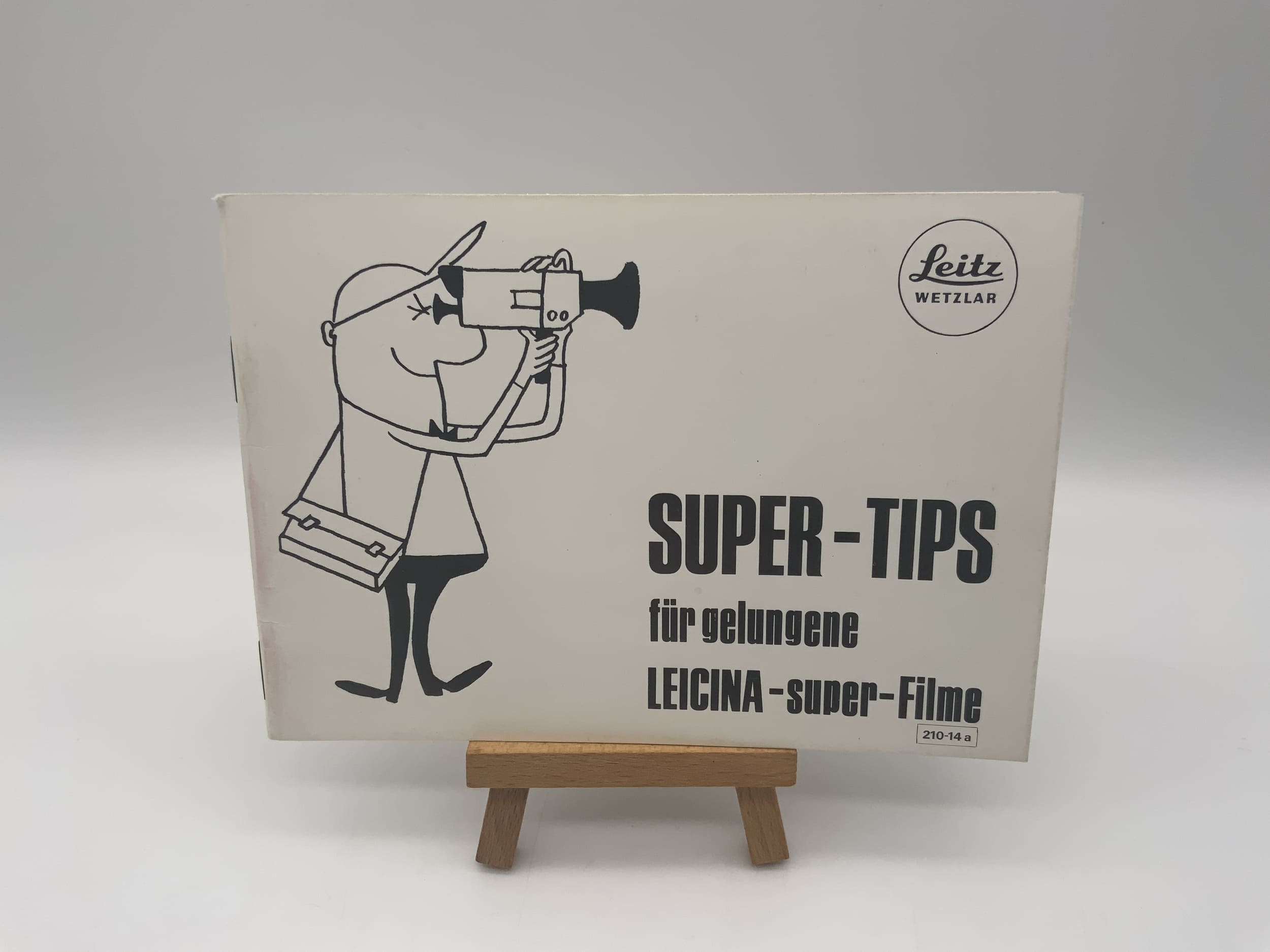 Leitz 210-14a Super Tips for successful Leitz films - brochure in German