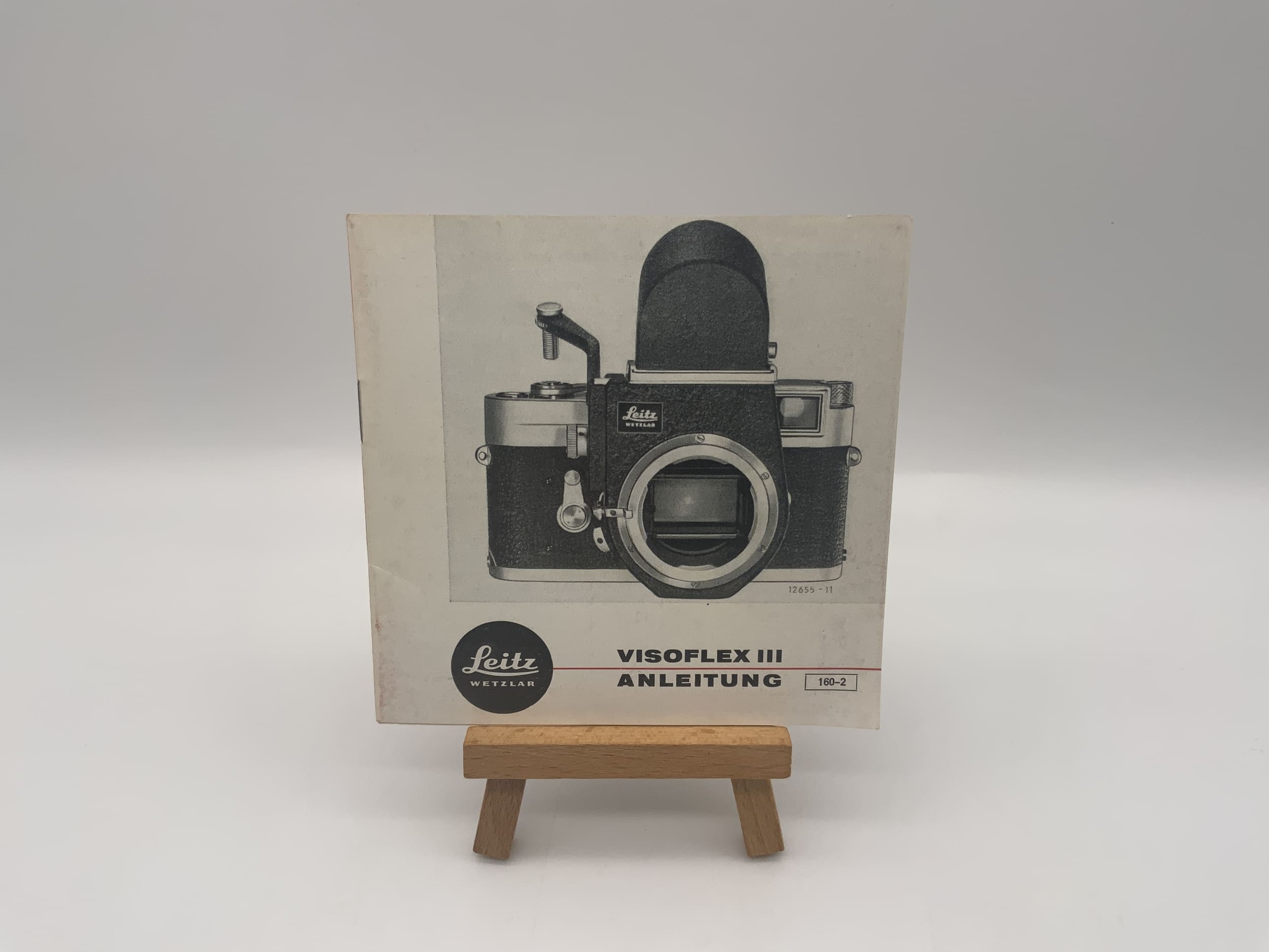 Leitz Wetzlar Visoflex III 160-2 Operating Instructions German Instructions for Use