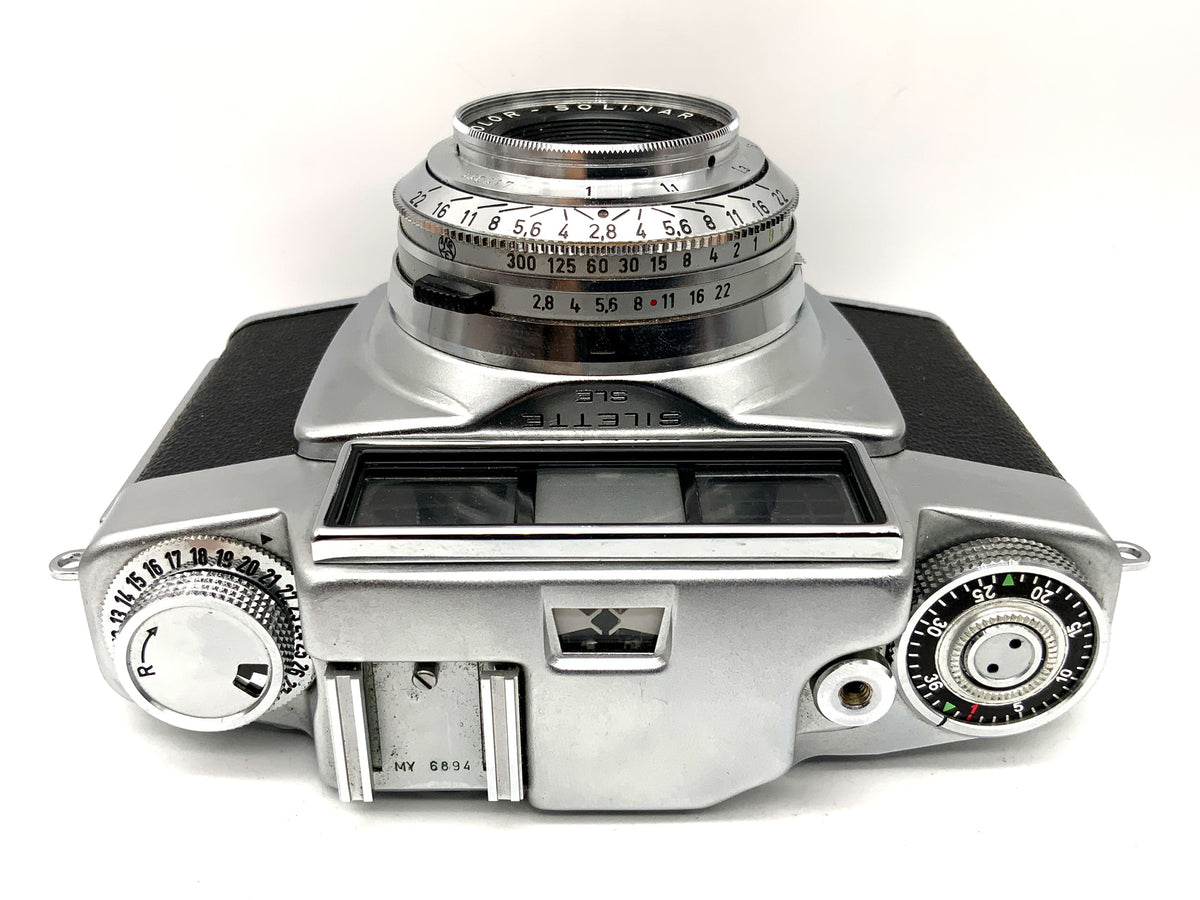 Agfa Silette SLE viewfinder camera with Color-Solinar 1:2.8/50 Prontor SLK