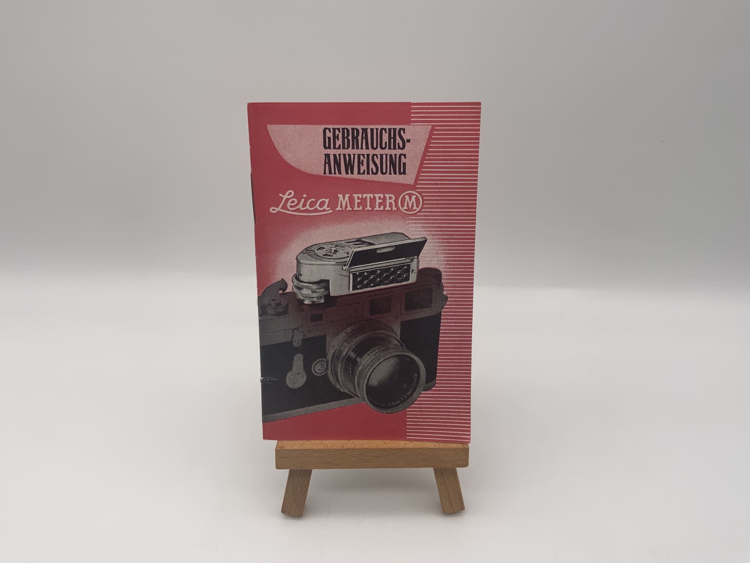 Leica Meter M Operating Instructions German Instructions for Use Magazine