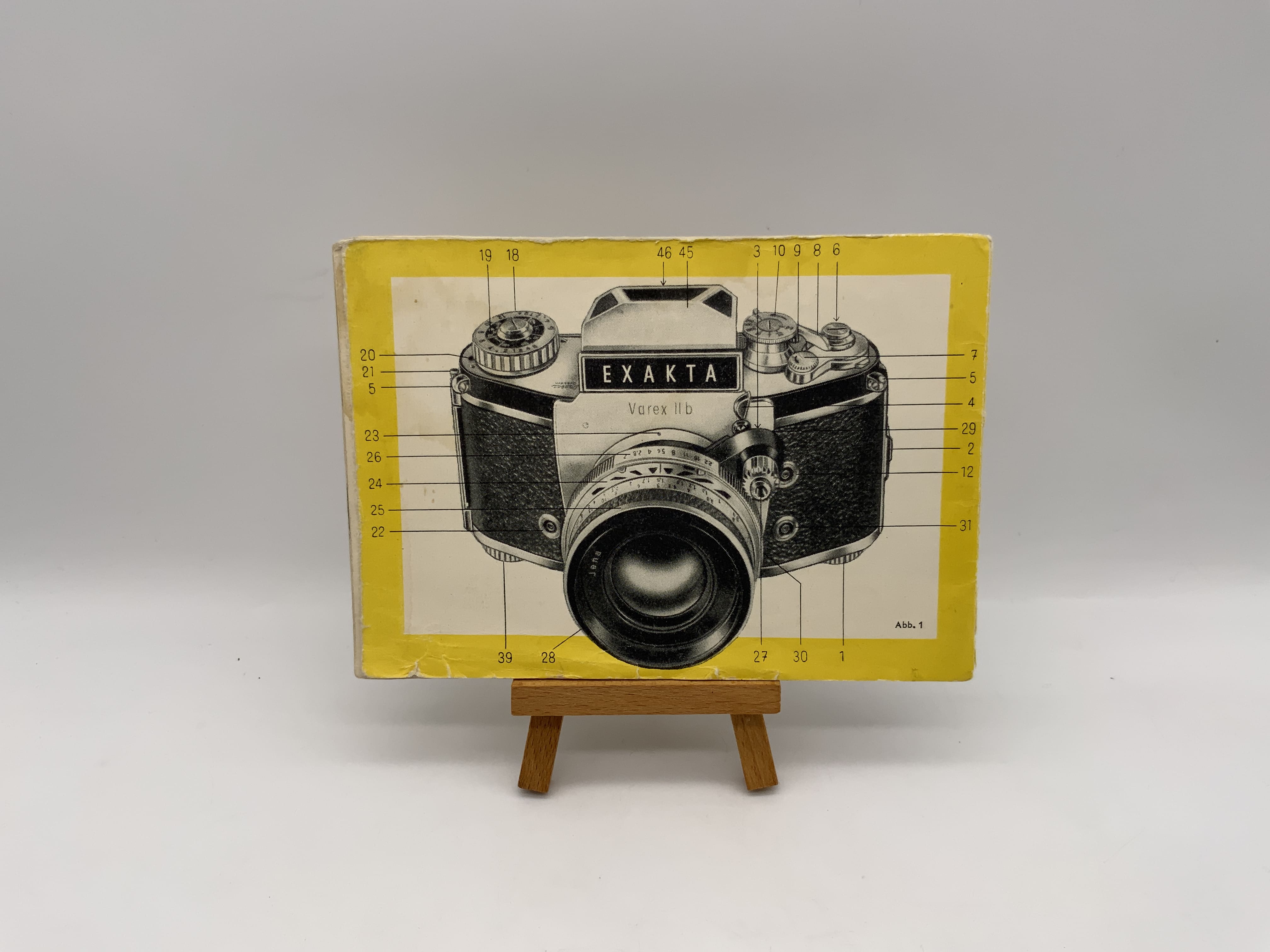 Instructions d'utilisation d'Exakta Varex II b (allemand)