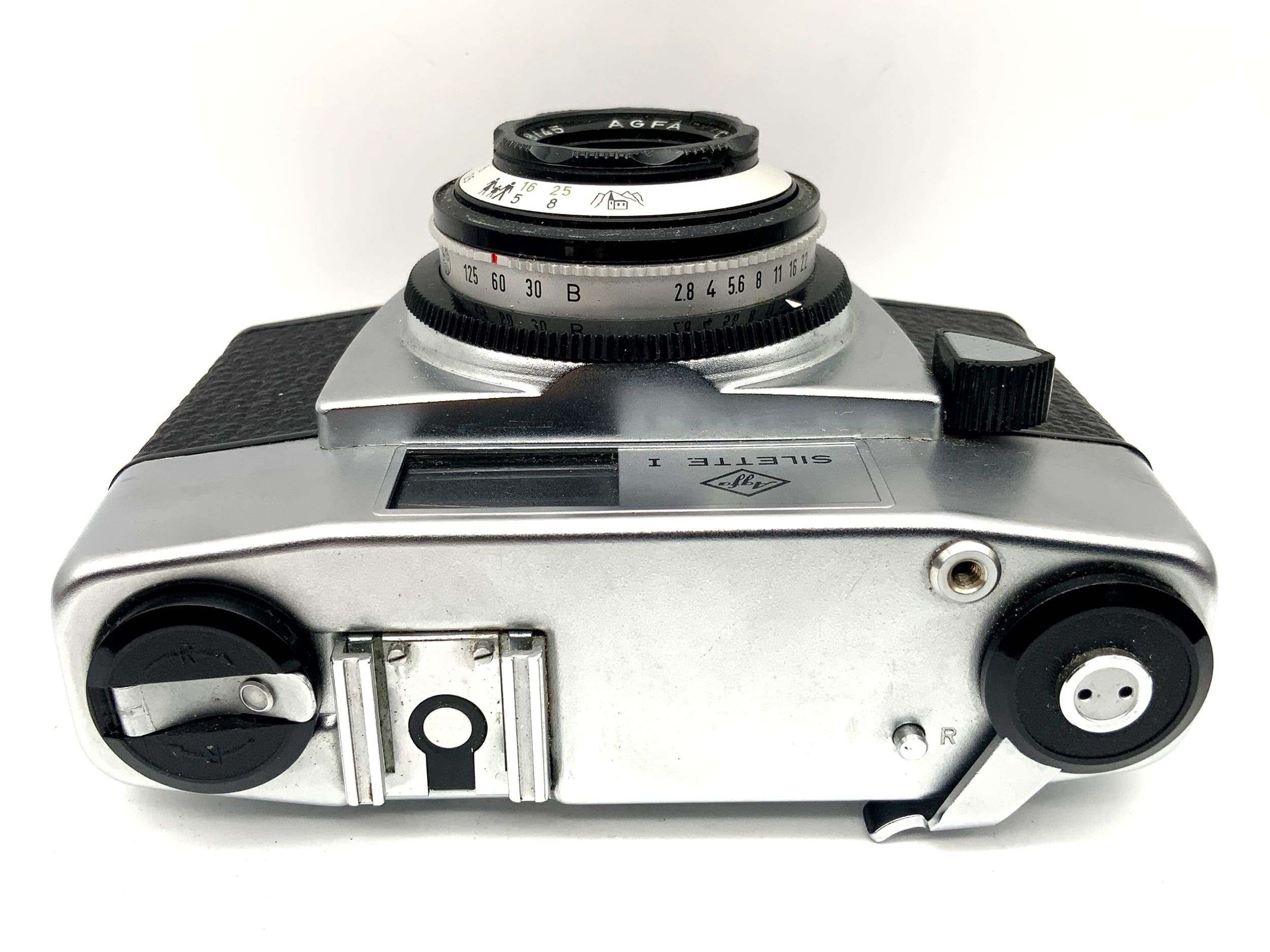 Appareil photo argentique Agfa Silette I à visée directe avec objectif Color-Agnar 1:2.8/45