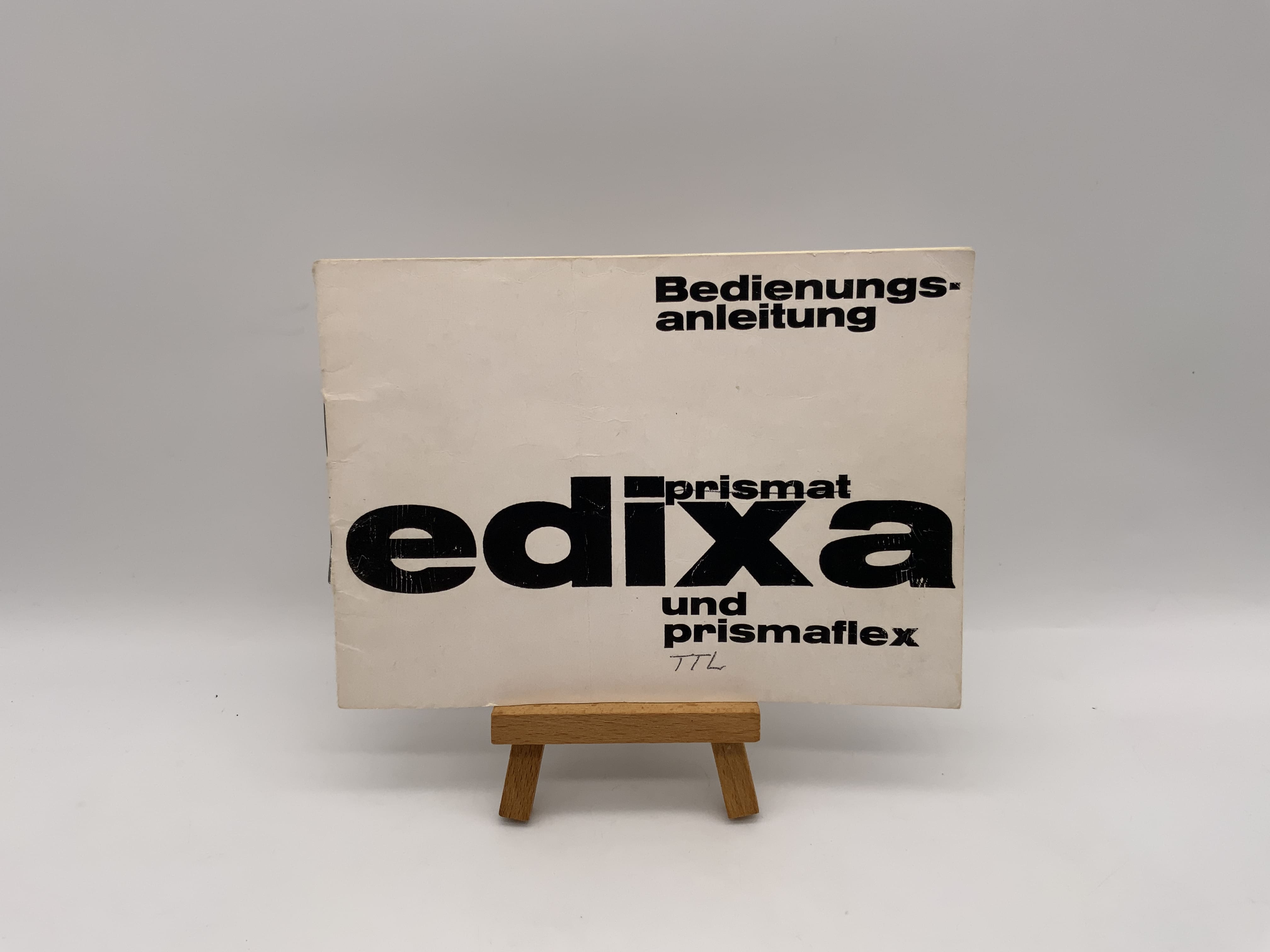 Edixa Prismat and Prismaflex User Manual (German)