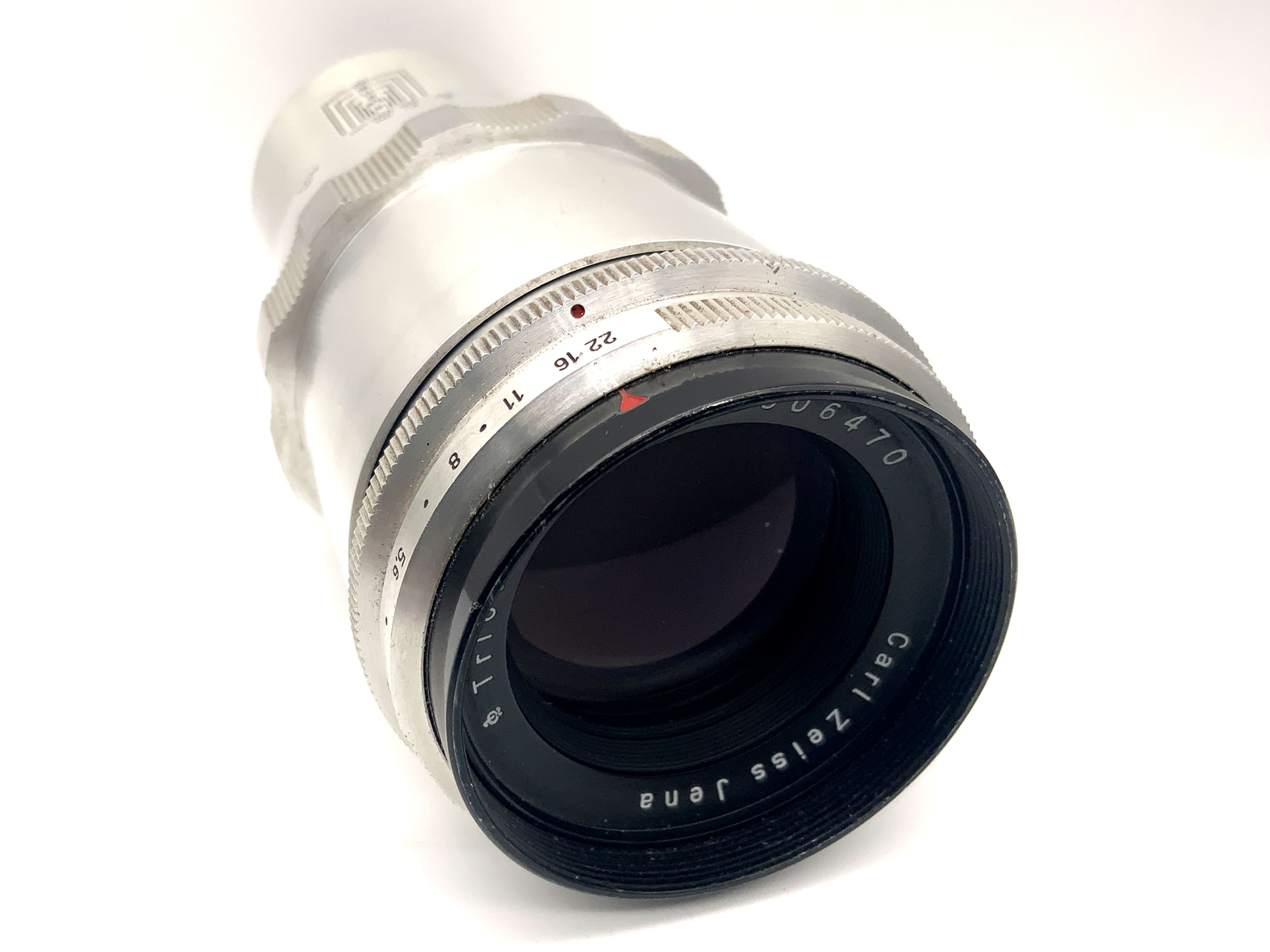 Carl Zeiss Jena Q1 Triotar 135mm 1:4 Objektiv Festbrennweite (M42)