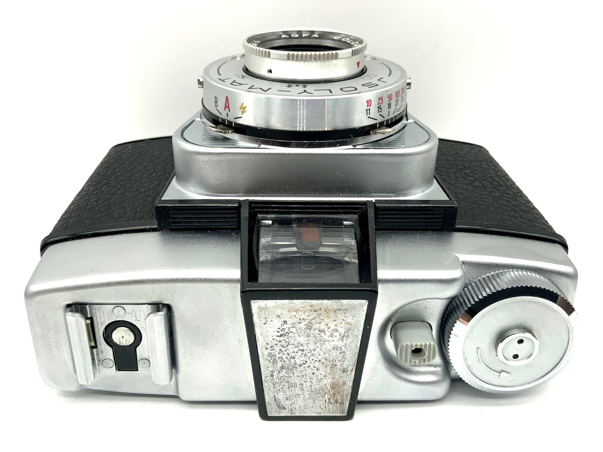 Appareil photo Agfa Isoly-Mat avec viseur et objectif Color-Agnar 1:5.6/55, appareil photo compact analogique