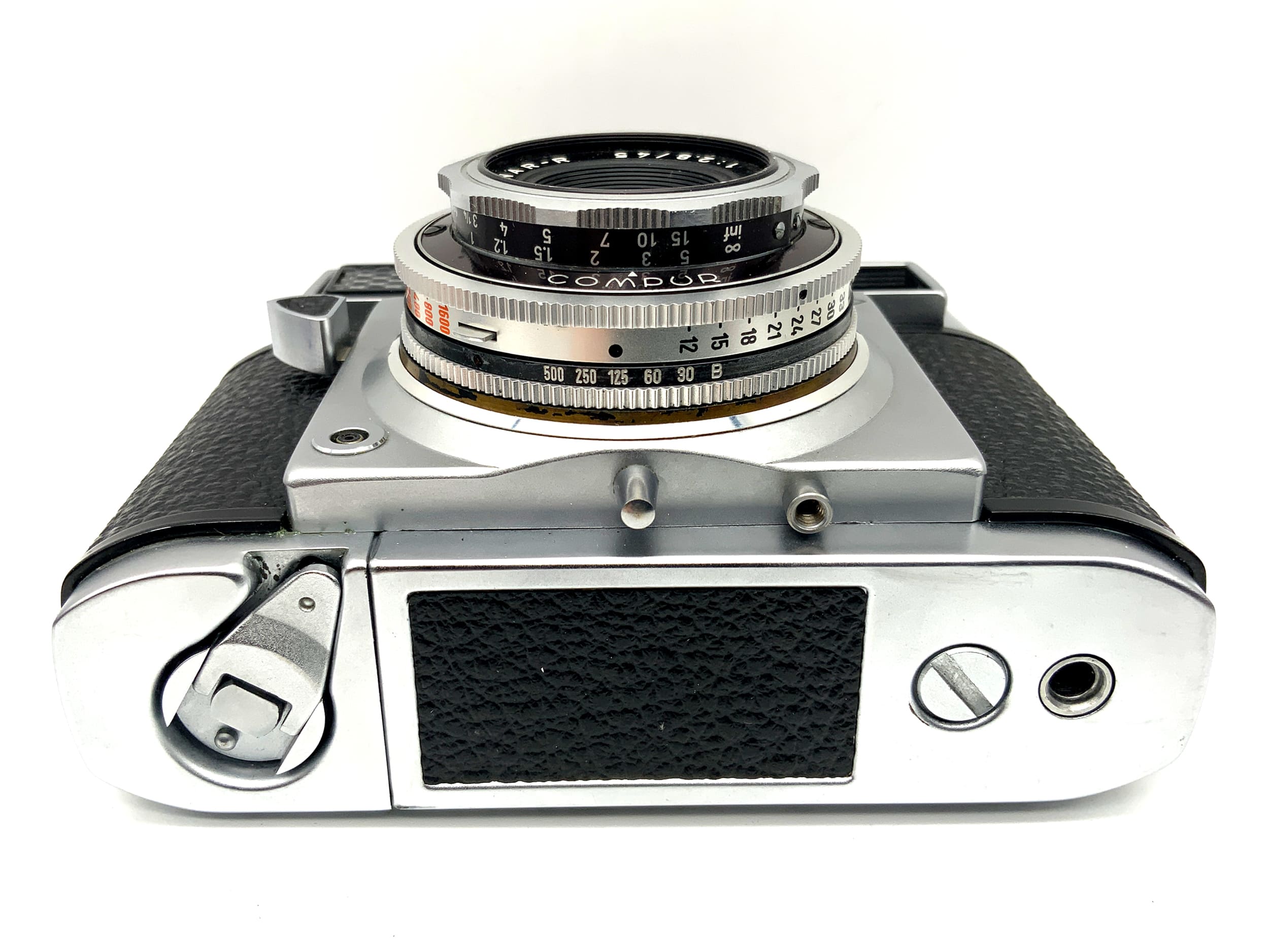 Appareil photo télémétrique Agfa Selecta-m avec moteur Compur Solinar-R 1:2.8/45