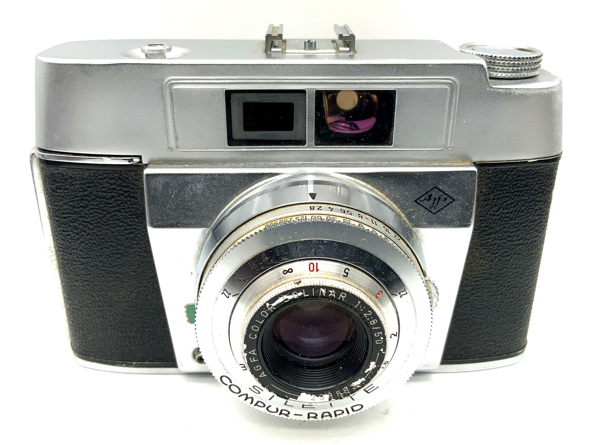 Appareil photo à visée directe Agfa Silette avec objectif Color-Solinar 1:2.8/50 Compur-Rapid analogique