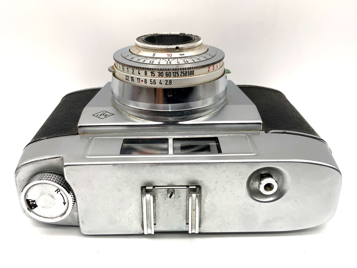 Agfa Silette viewfinder camera with Color-Solinar 1:2.8/50 Compur-Rapid analog camera