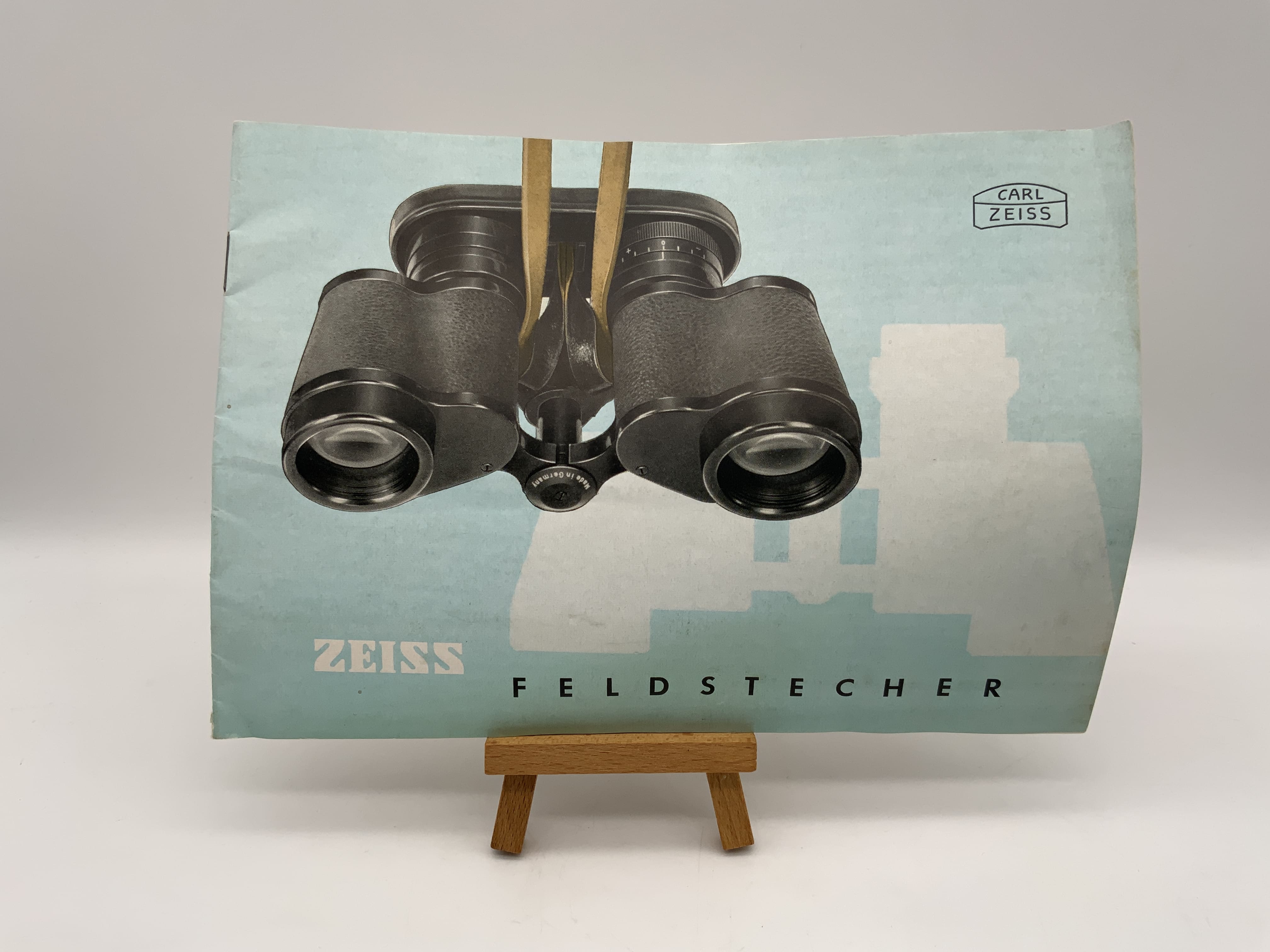 Brochure des jumelles Carl Zeiss (allemand)