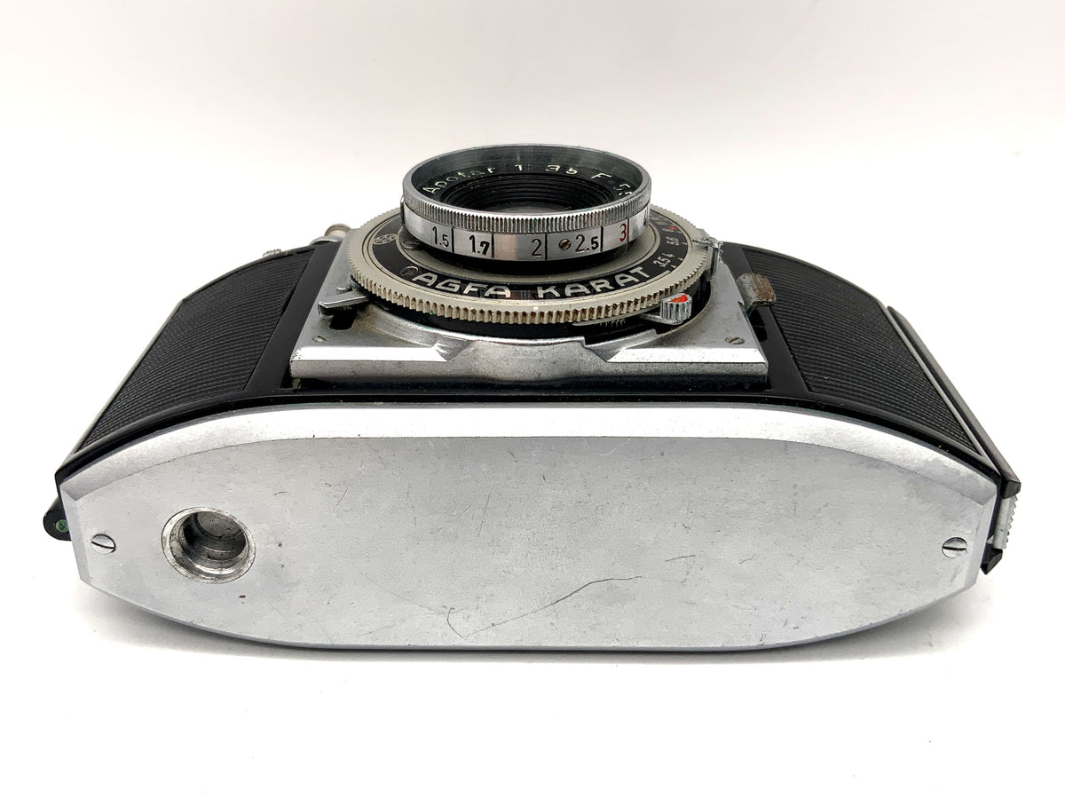Appareil photo pliant Agfa Karat avec objectif Apotar 1:3.5 F=5.5cm, appareil photo compact analogique