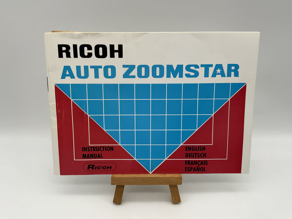 Ricoh Auto Zoomstar User Manual Operating Instructions German